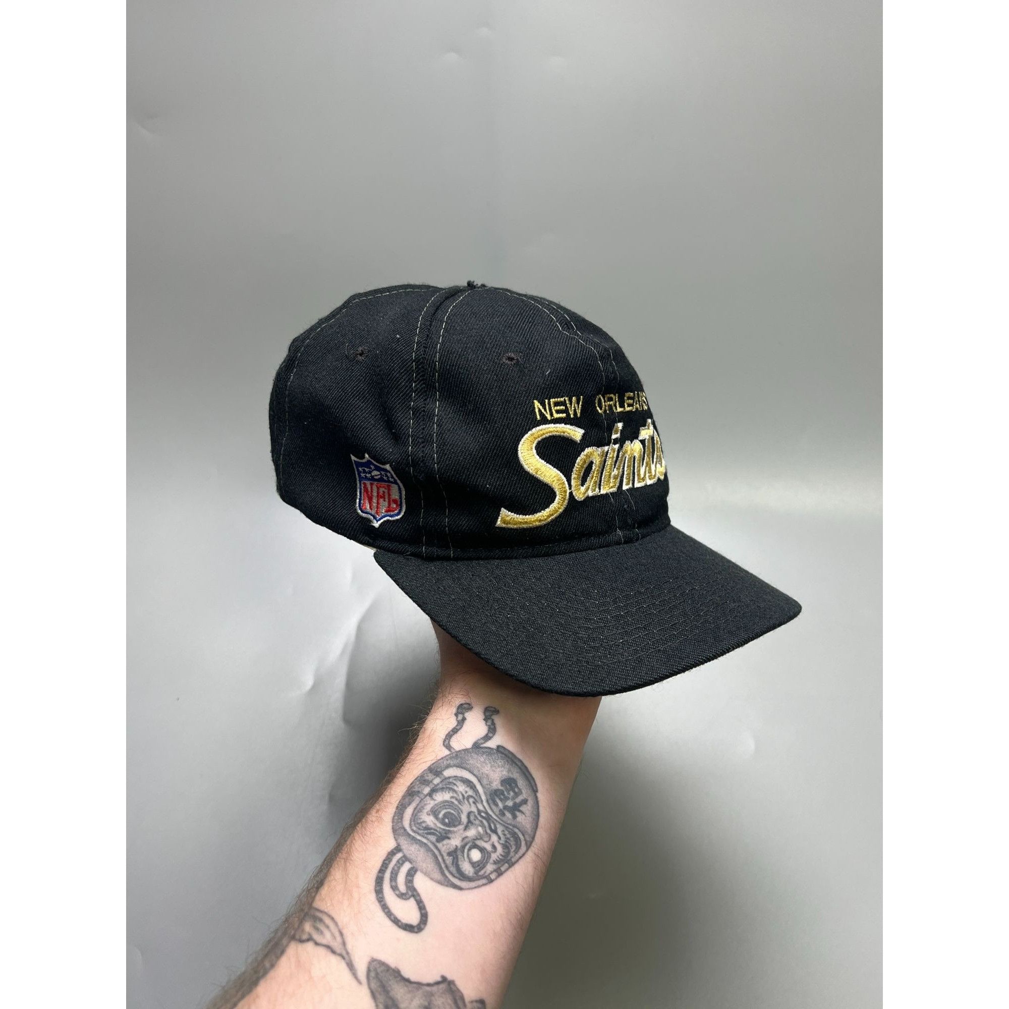 NFL New Orleans Saints NFL Sports Vintage Wool Cap (Y1032) Size ONE SIZE - 2 Thumbnail