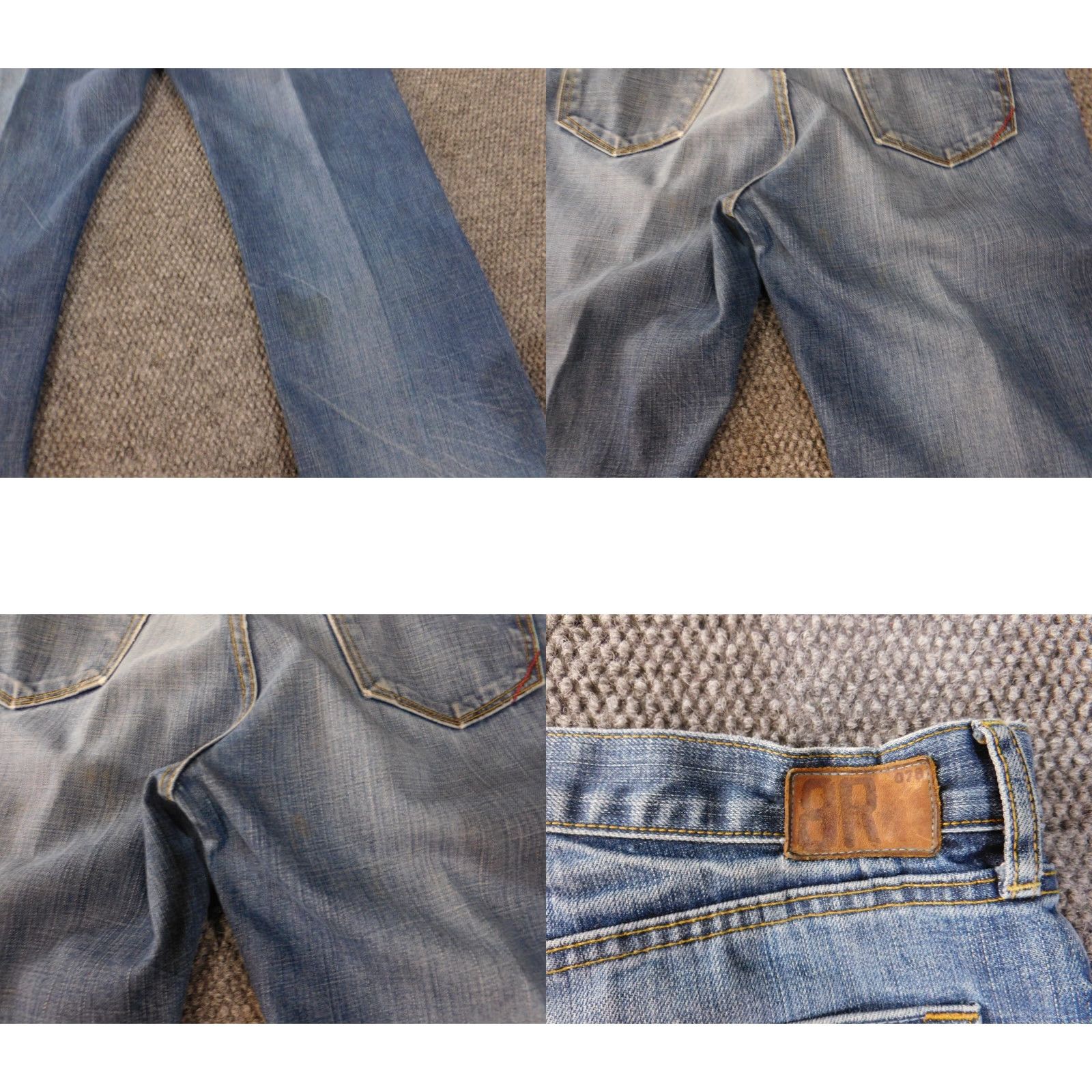 Banana Republic Banana Republic Jeans Mens 35x27 Blue Straight Denim Regular Cotton Zip Pockets Inseam 27 Vintage No Theme Retro Size US 35 - 8 Thumbnail