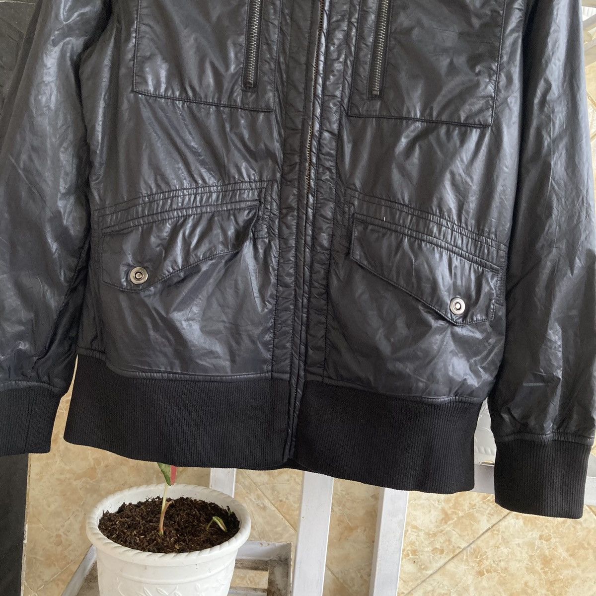 If Six Was Nine ANTI LABEL - Wax Zipper Hooded Cargos Vkei Jacket Japanese Size US M / EU 48-50 / 2 - 4 Thumbnail