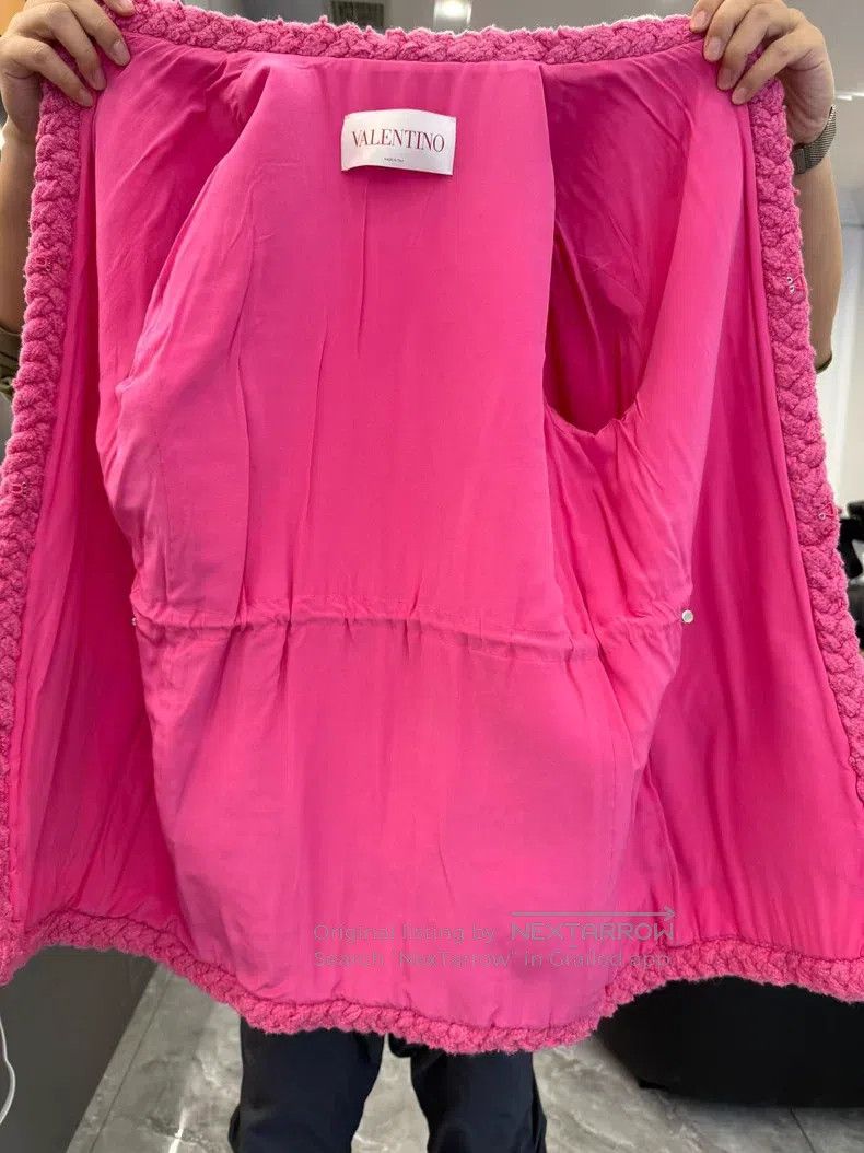 Valentino Valentino Rose pink sheep coat coat Size XS / US 0-2 / IT 36-38 - 8 Thumbnail