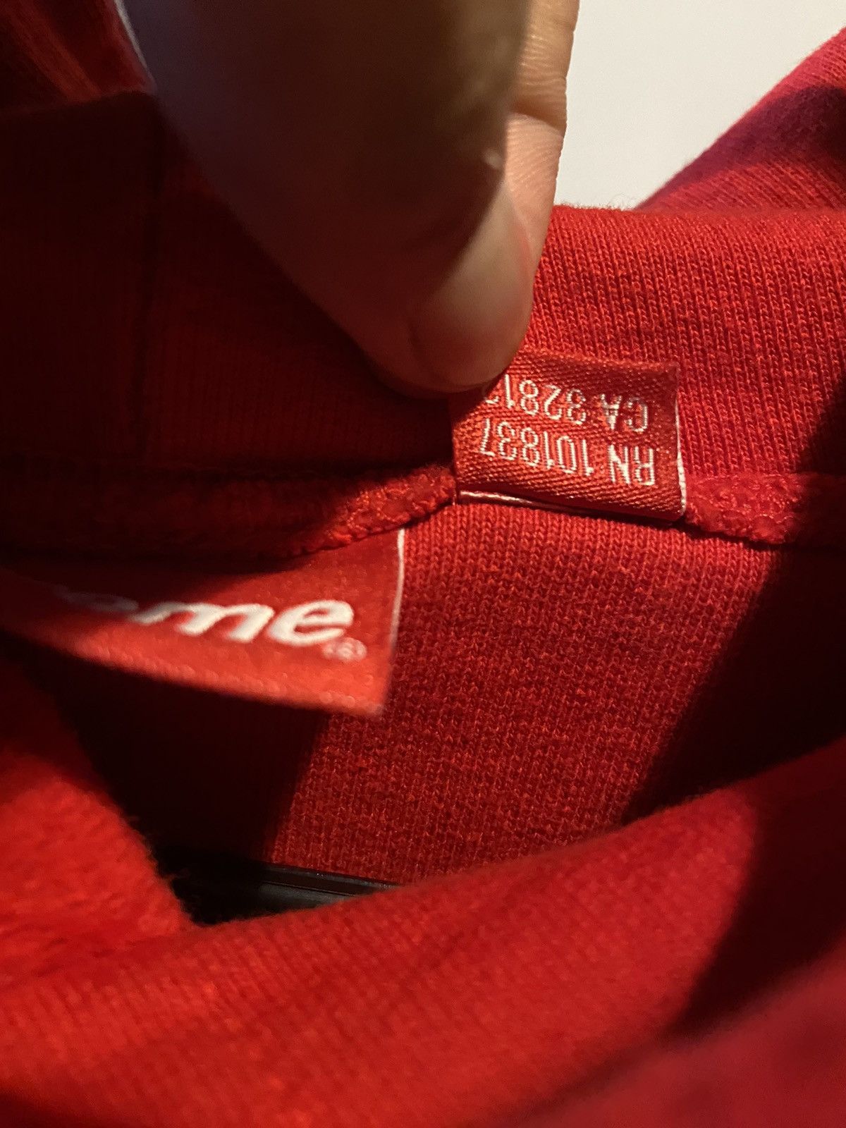 Supreme Supreme FW16 Reverse Fleece Hoodie Size US L / EU 52-54 / 3 - 5 Thumbnail
