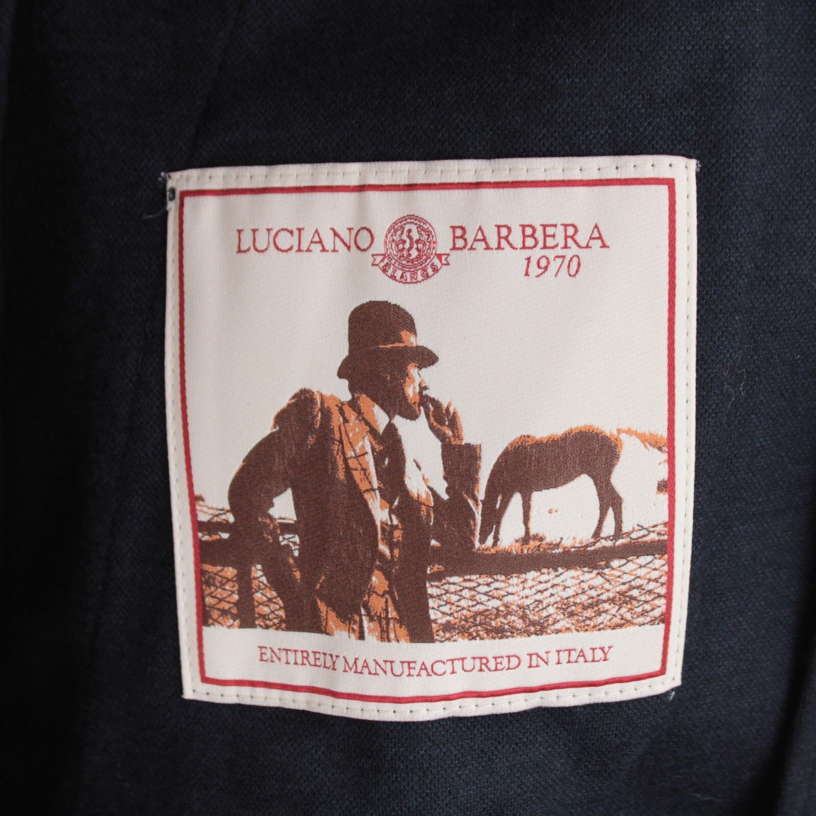 Luciano Barbera Luciano Barbera Jacket Size M US In Blue Wool Blend Size US M / EU 48-50 / 2 - 7 Thumbnail