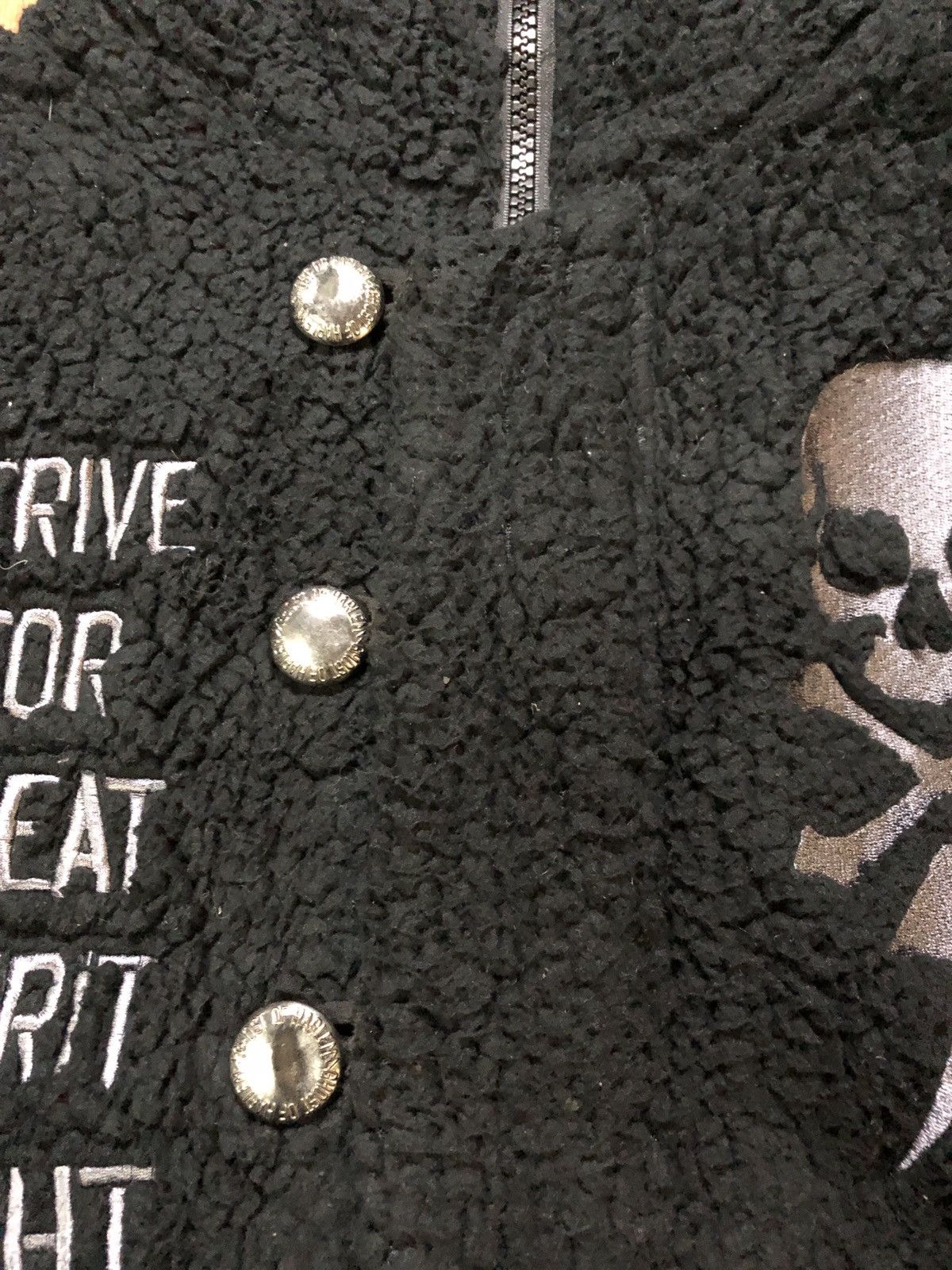 Japanese Brand × Seditionaries Ghost Of Harlem Fur Zipper Hoodie Jacket Size US XS / EU 42 / 0 - 10 Thumbnail