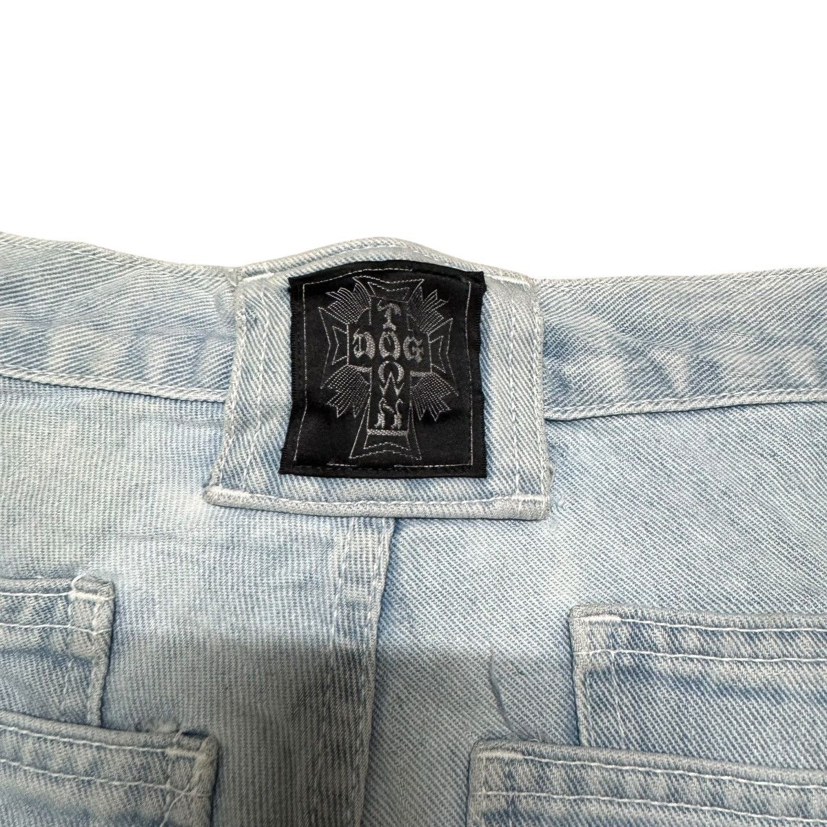 Dogtown Vintage y2k Dogtown Light Wash Denim Baggy Jeans Size US 32 / EU 48 - 13 Thumbnail