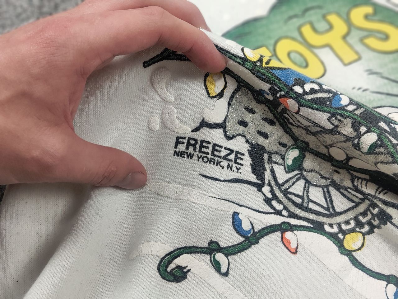Tultex Rare Vintage 1978's Garfield Printed Logo Freeze Sweatshirt Size US L / EU 52-54 / 3 - 17 Thumbnail