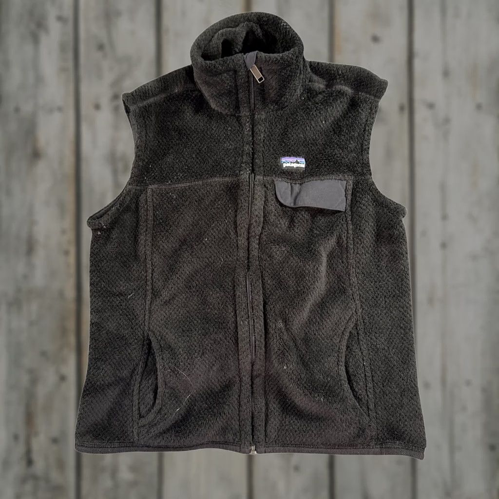 Patagonia Patagonia Womens Medium Black Polartec Thermal Pro Full Zip Fleece Vest Size M / US 6-8 / IT 42-44 - 1 Thumbnail