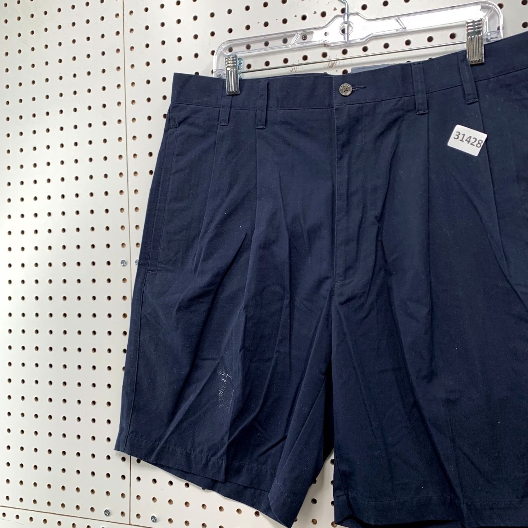 Vintage Grand Slam CHino Shorts Mens Size 36x8 Navy Blue Casual TEFLON NWT Size US 36 / EU 52 - 3 Thumbnail