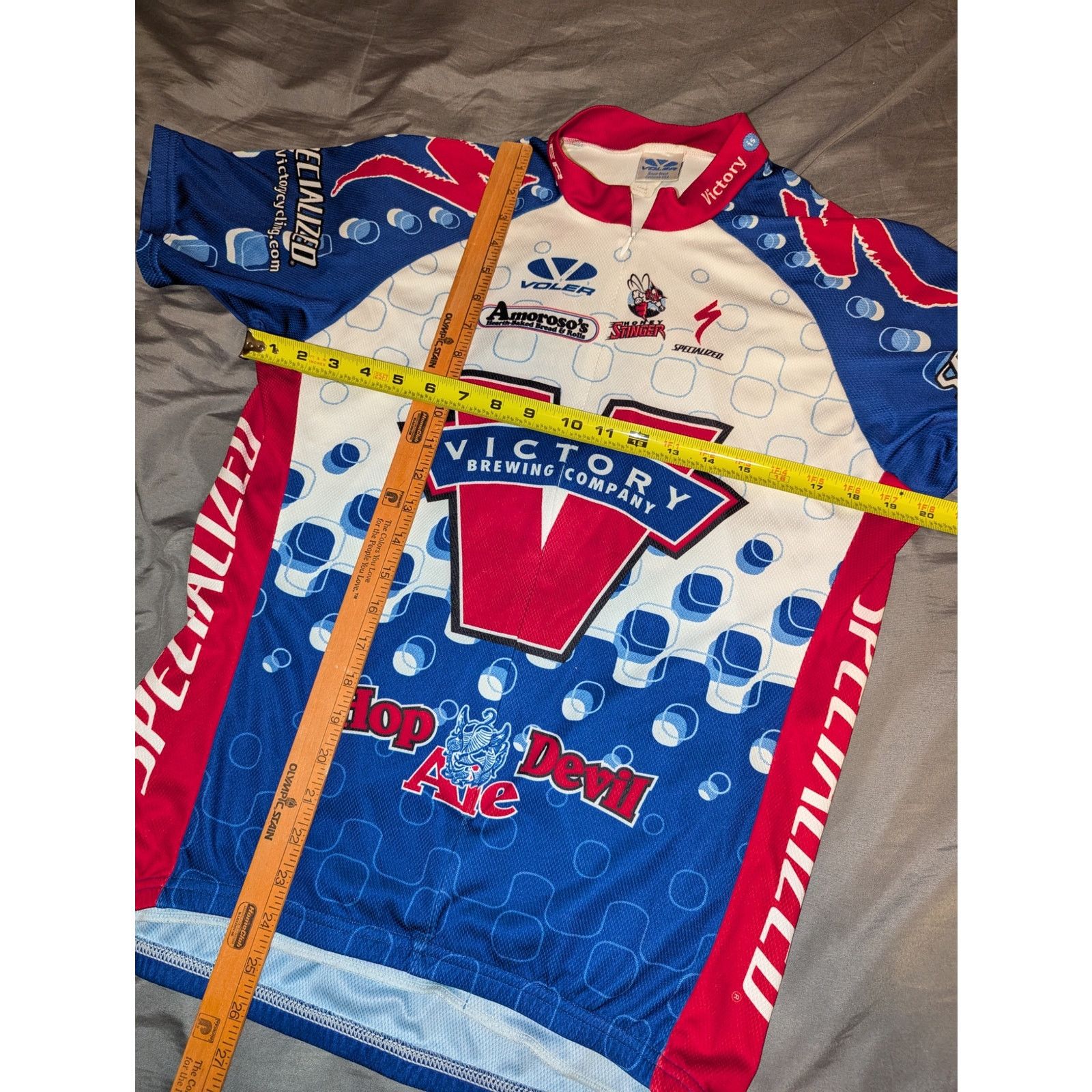 PEARL iZUMi Voler Victory Brewing Co. Bicycle Cycling Jersey Large USA Size US L / EU 52-54 / 3 - 4 Thumbnail