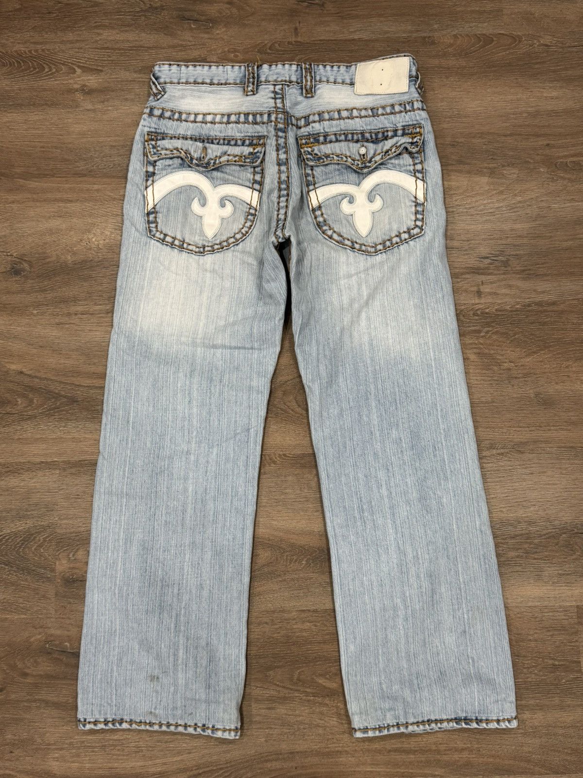 Vintage Vintage Y2K Laguna Beach Jean Co. Heavy Fat Stitch Denims Size US 32 / EU 48 - 2 Thumbnail