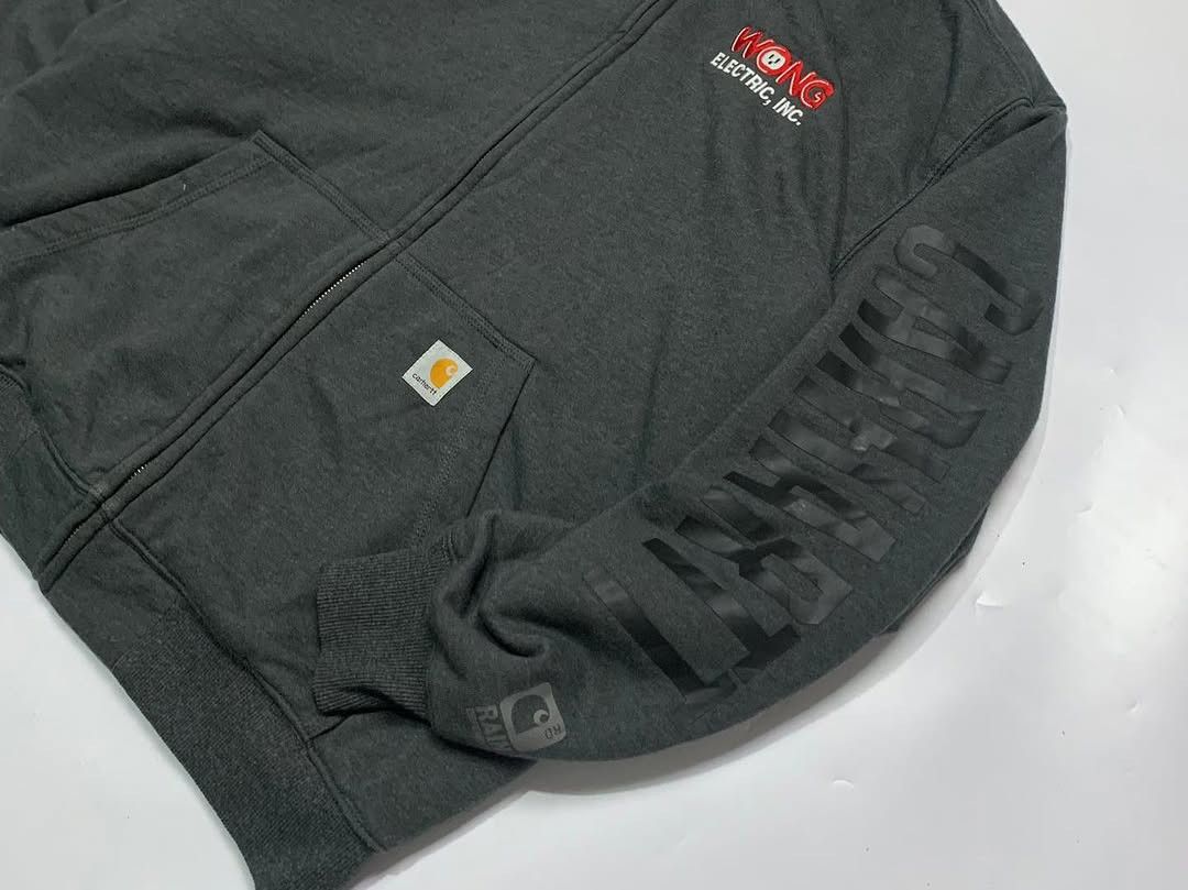 Carhartt × Vintage Carhartt Spellout Hoodie Size US M / EU 48-50 / 2 - 2 Thumbnail