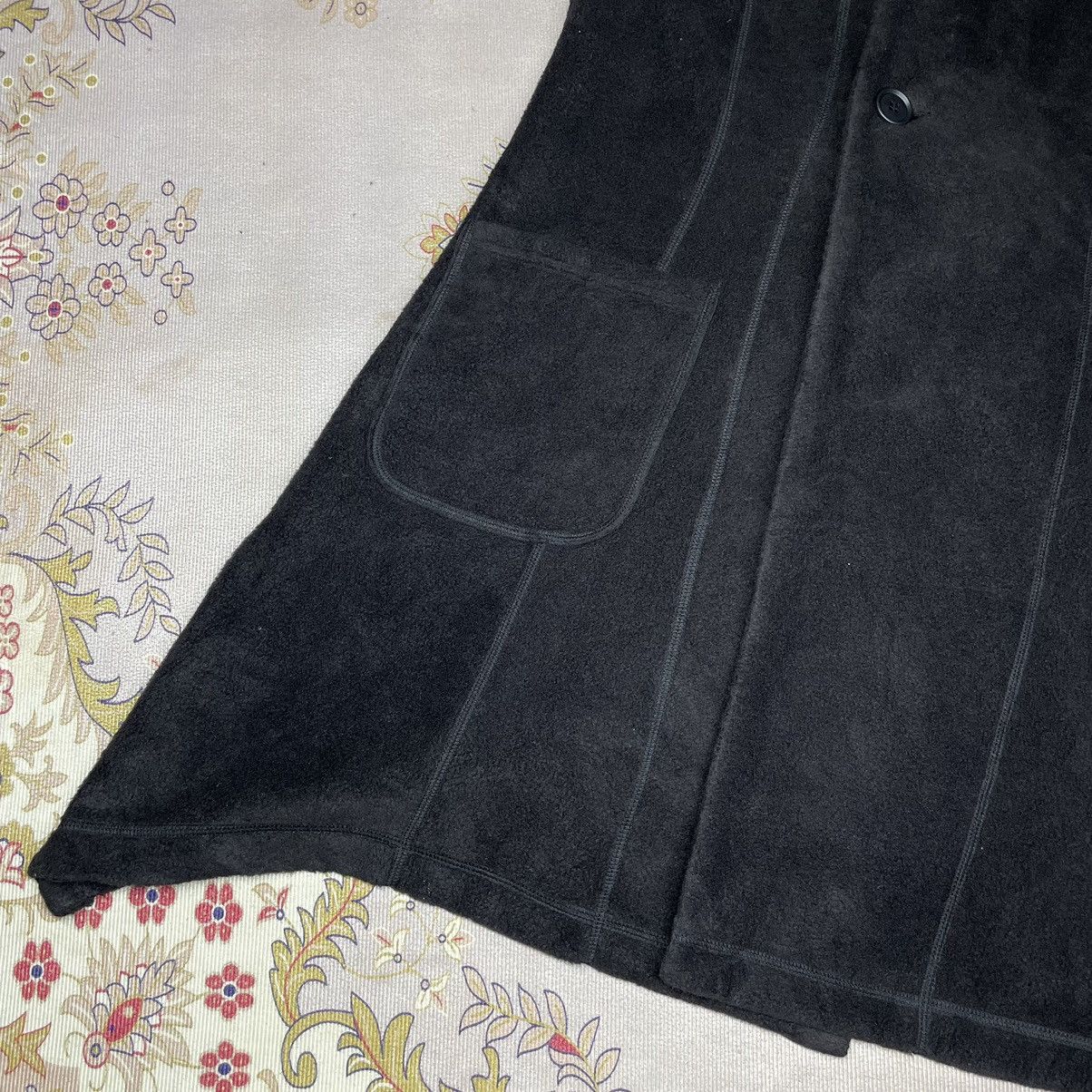 Issey Miyake A28 Issey Miyake Plantation Fleece long sleeveless jacket Size US M / EU 48-50 / 2 - 8 Thumbnail