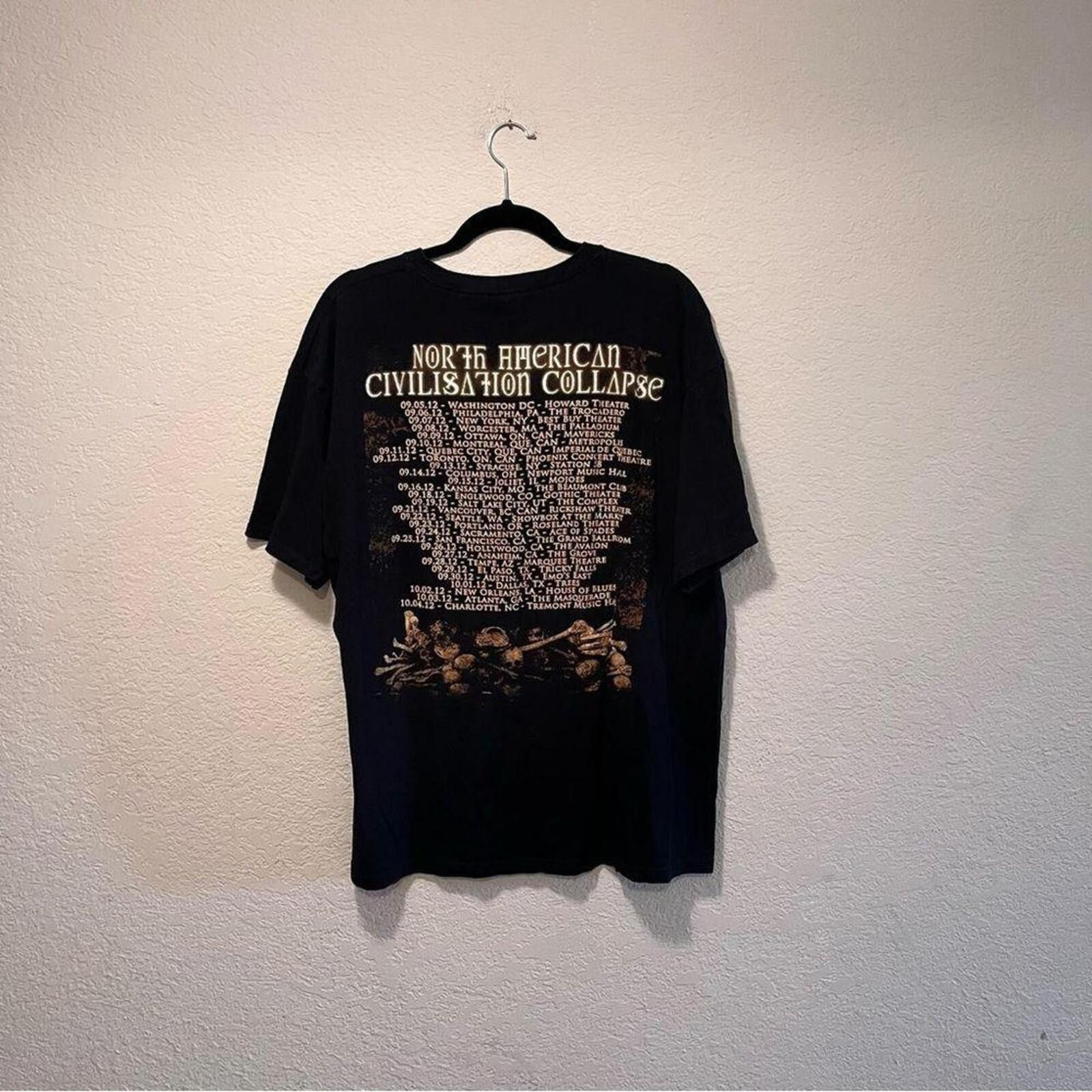 Other Kreator North American Civilization Collapse Tour T-Shirt Size ONE SIZE - 3 Thumbnail