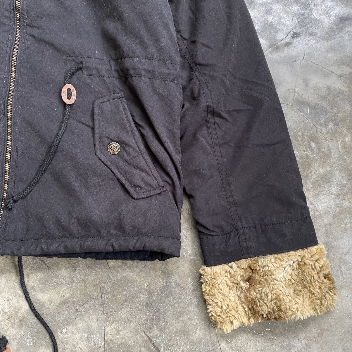 Japanese Brand 2000s Banana Seven Serpa Revisible Parka Jacket Size US M / EU 48-50 / 2 - 6 Thumbnail