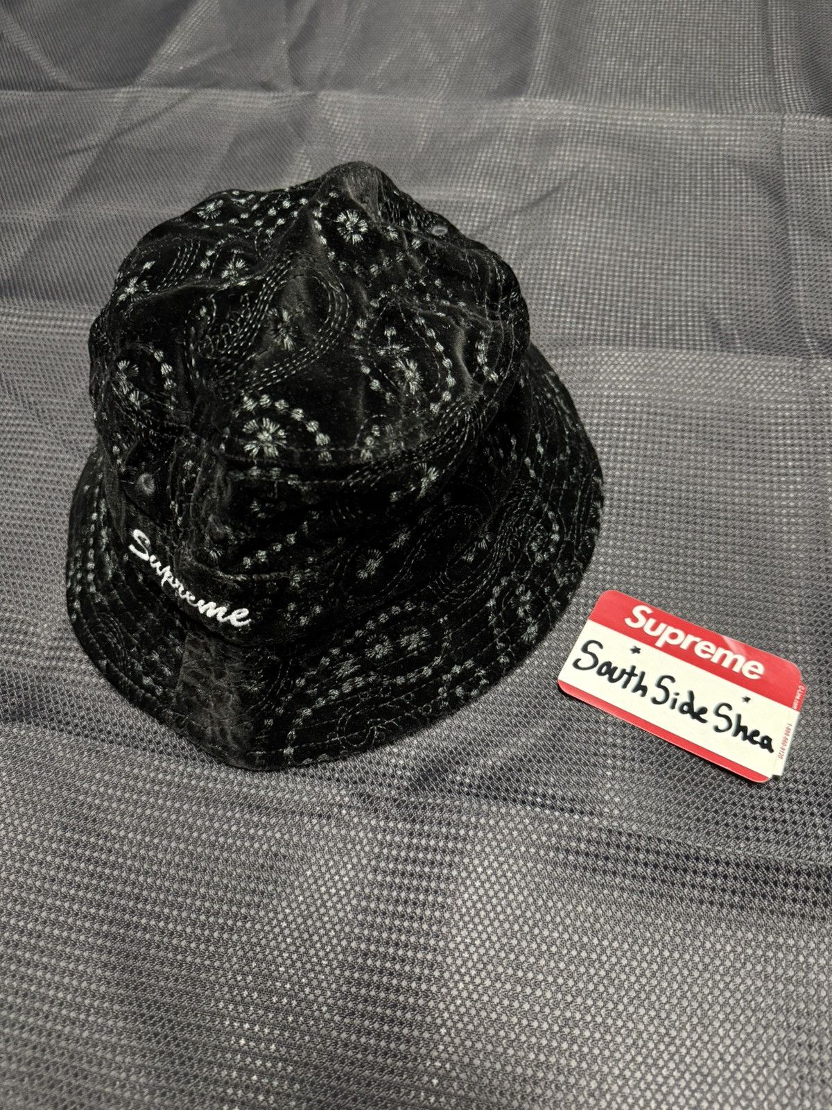Supreme Velvet Paisley Boonie (FW23) Size ONE SIZE - 2 Thumbnail