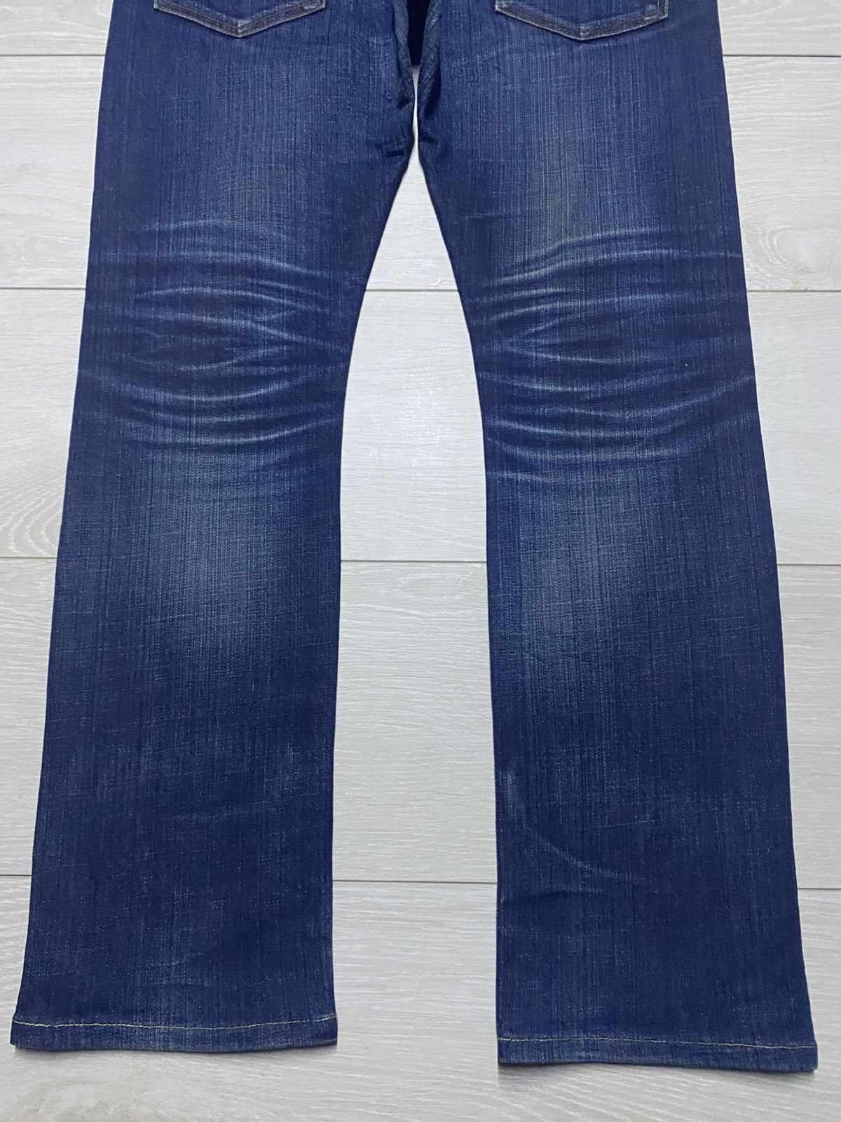 Eternal Vintage Eternal Blue Wash Skinny Slim Fit Jeans Size US 34 / EU 50 - 6 Thumbnail