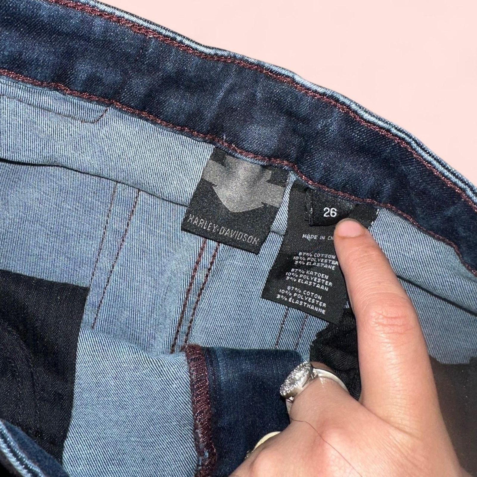 Harley Davidson Harley davidson skinny jeans Size 26" / US 2 / IT 38 - 5 Thumbnail