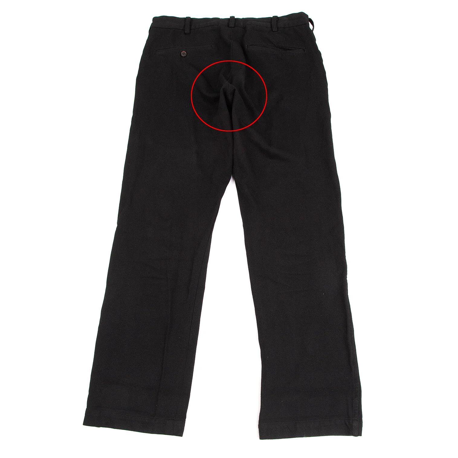 Comme des Garcons Homme Plus Ester Dyed Pants in Black with Good Condition Size US 38 / EU 54 - 9 Thumbnail