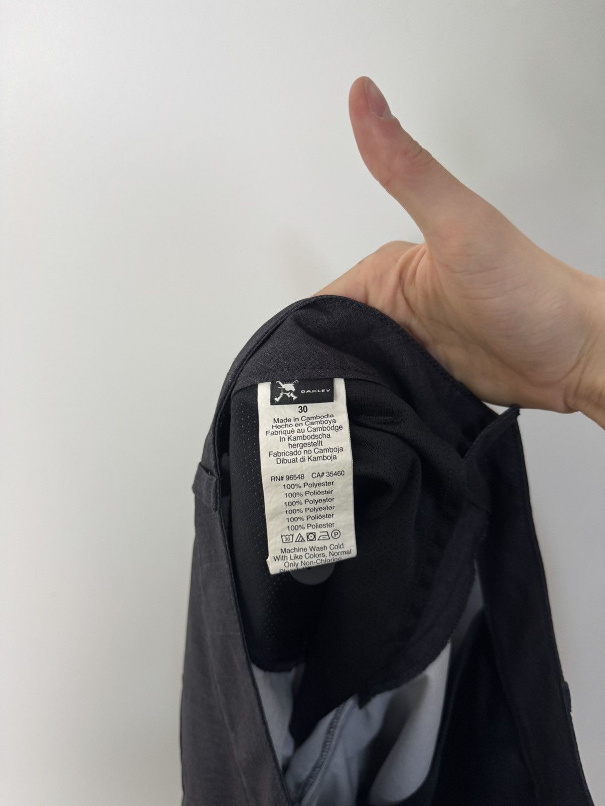 Oakley Oakley Black Tech Shorts Outdoor Streetwear Sportswear style Size US 30 / EU 46 - 9 Thumbnail