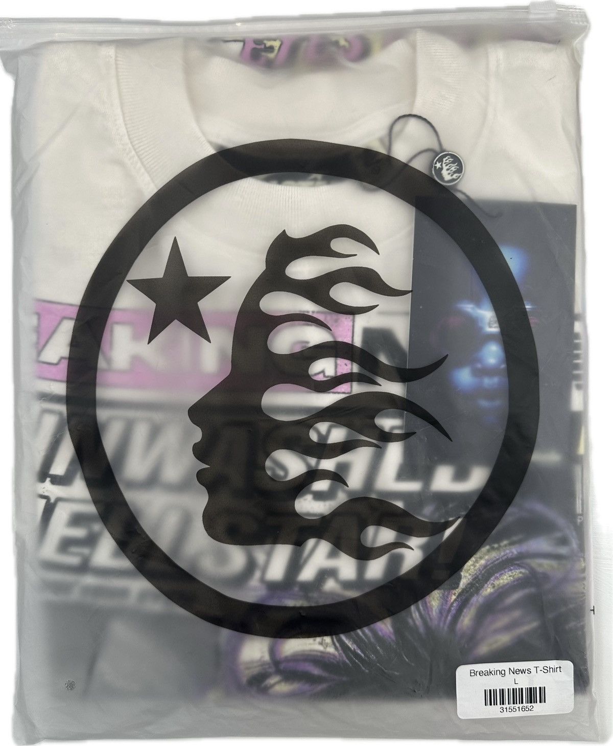 HELLSTAR Hellstar Breaking News T-shirt Size US L / EU 52-54 / 3 - 7 Thumbnail