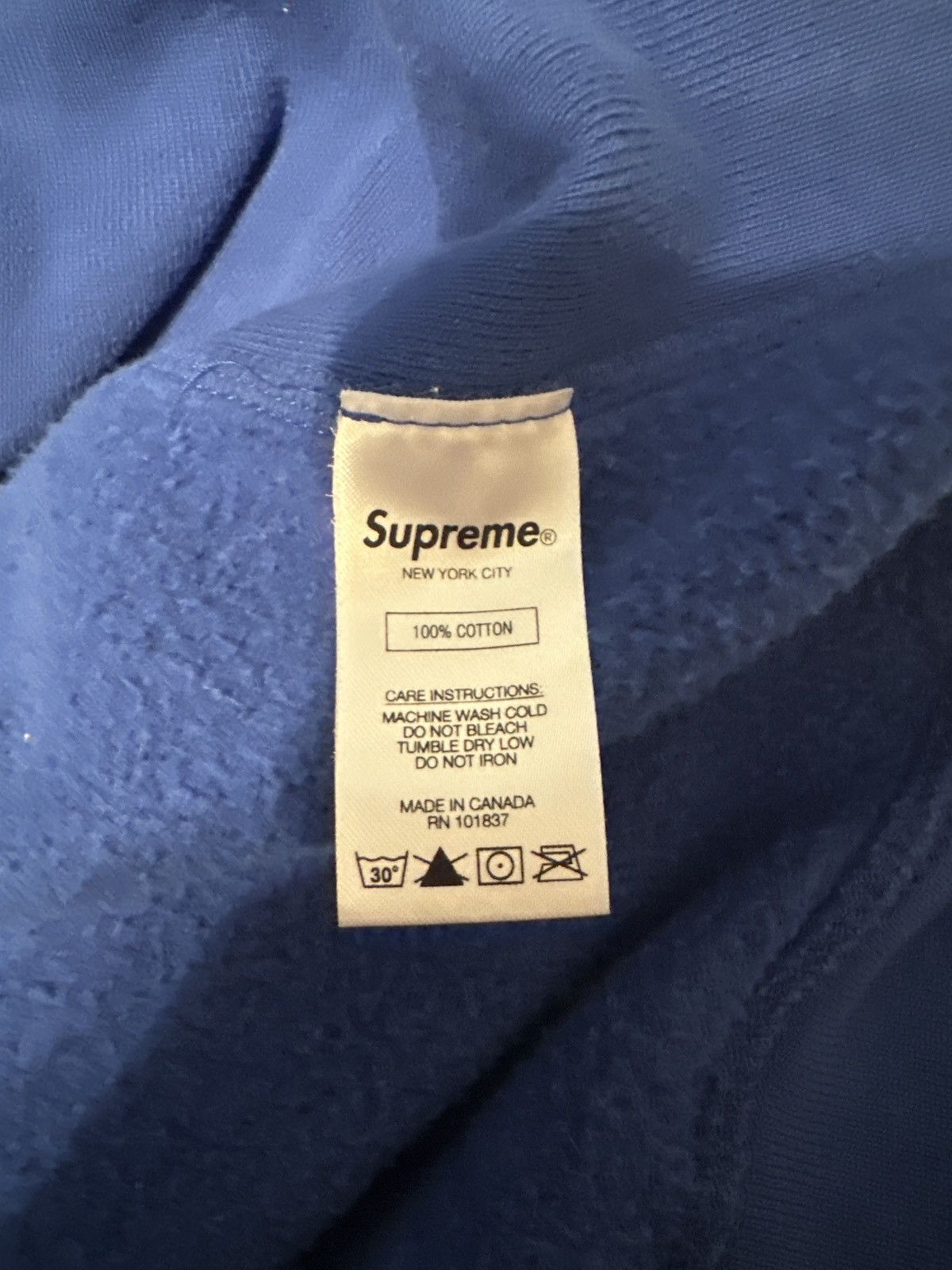 Supreme Supreme Menace Hooded Sweatshirt - Fall 2018 Size US L / EU 52-54 / 3 - 3 Thumbnail
