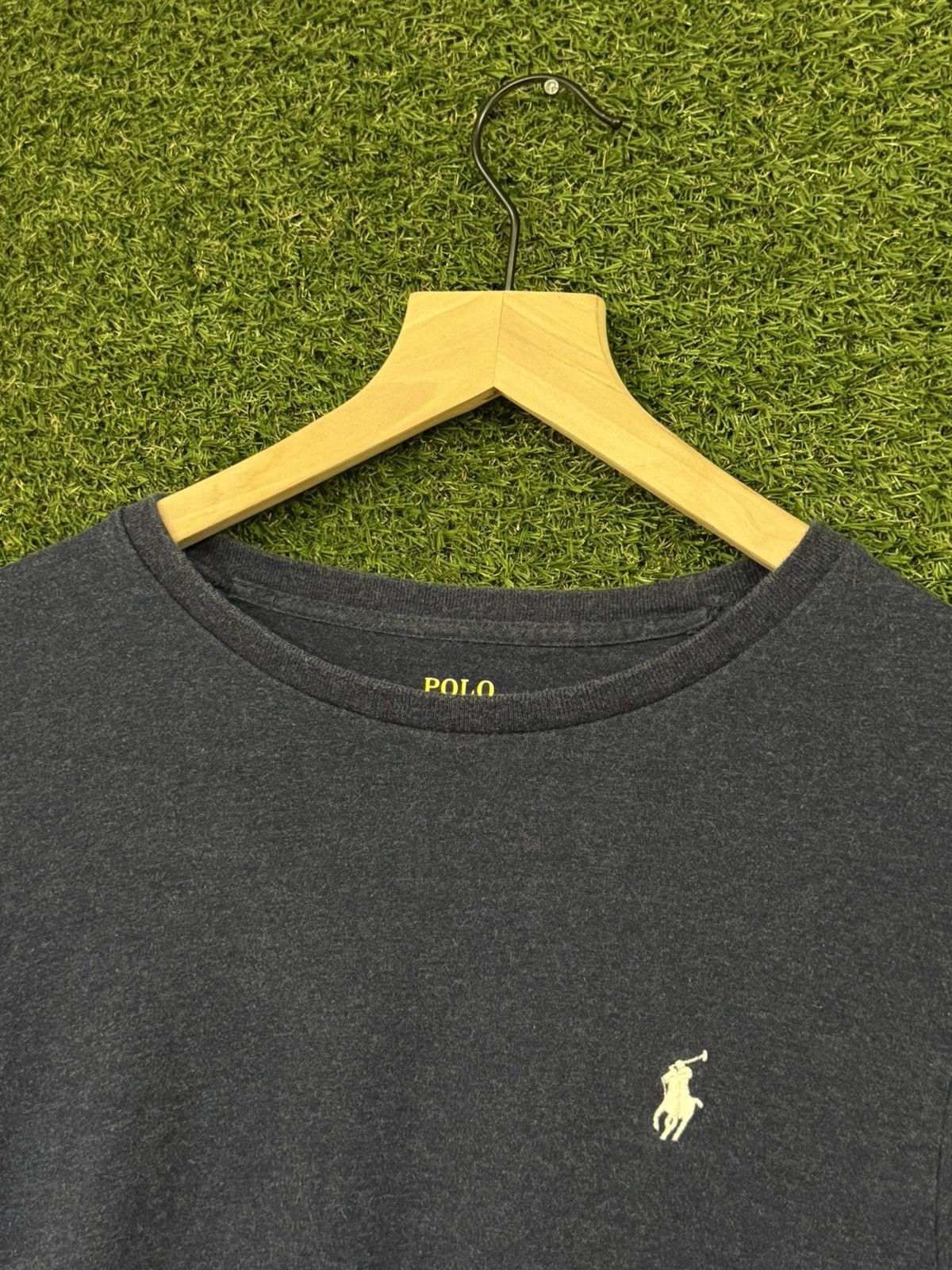 Polo Ralph Lauren Polo Ralph Lauren Classic Logo Slim Fit Navy White Tee Size US L / EU 52-54 / 3 - 1 Thumbnail