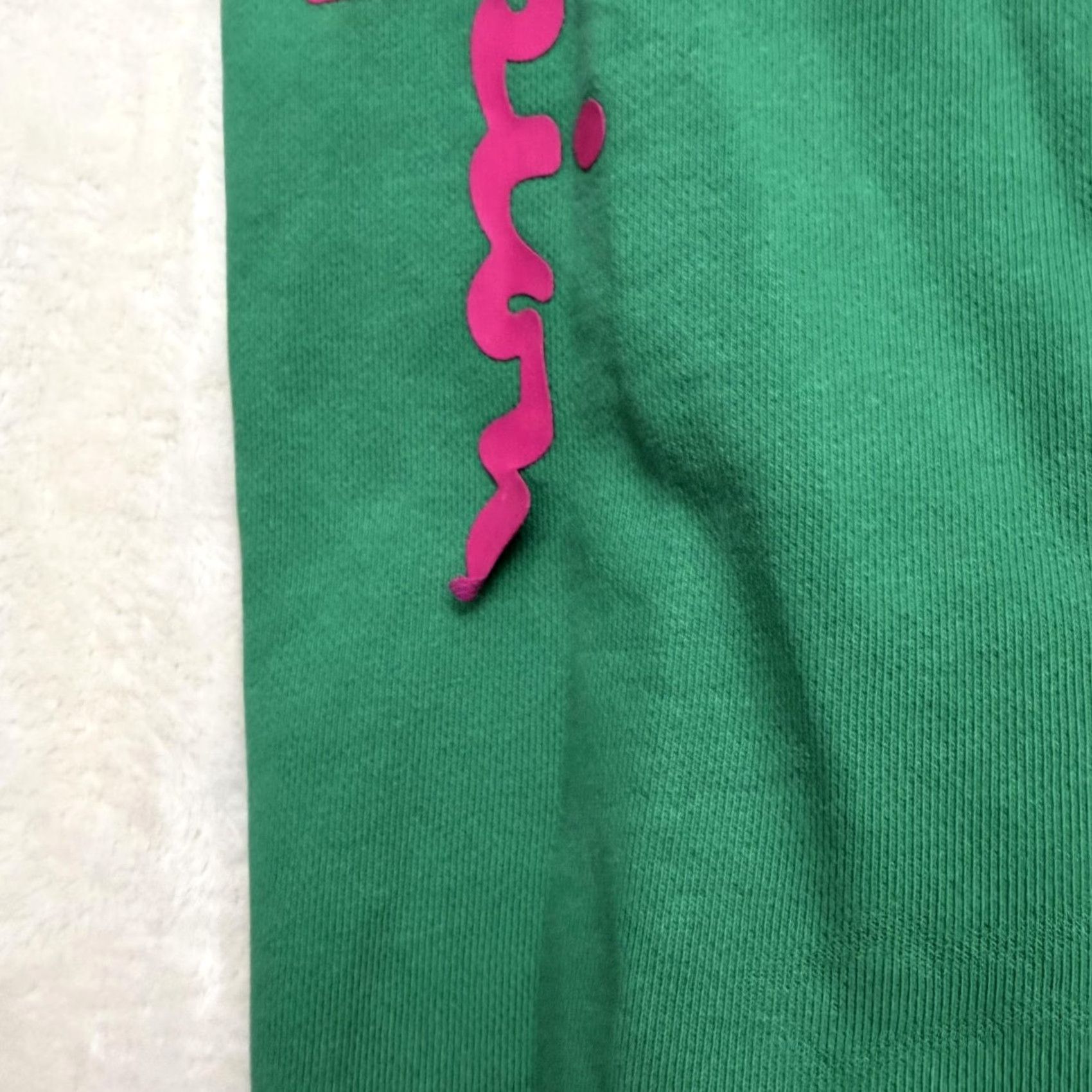 Champion Champion Reverse Weave Hoodie Mens M Green Logo Pullover Sports Graphic Print Regular Fleece Cotton Polyester Size US M / EU 48-50 / 2 - 7 Thumbnail