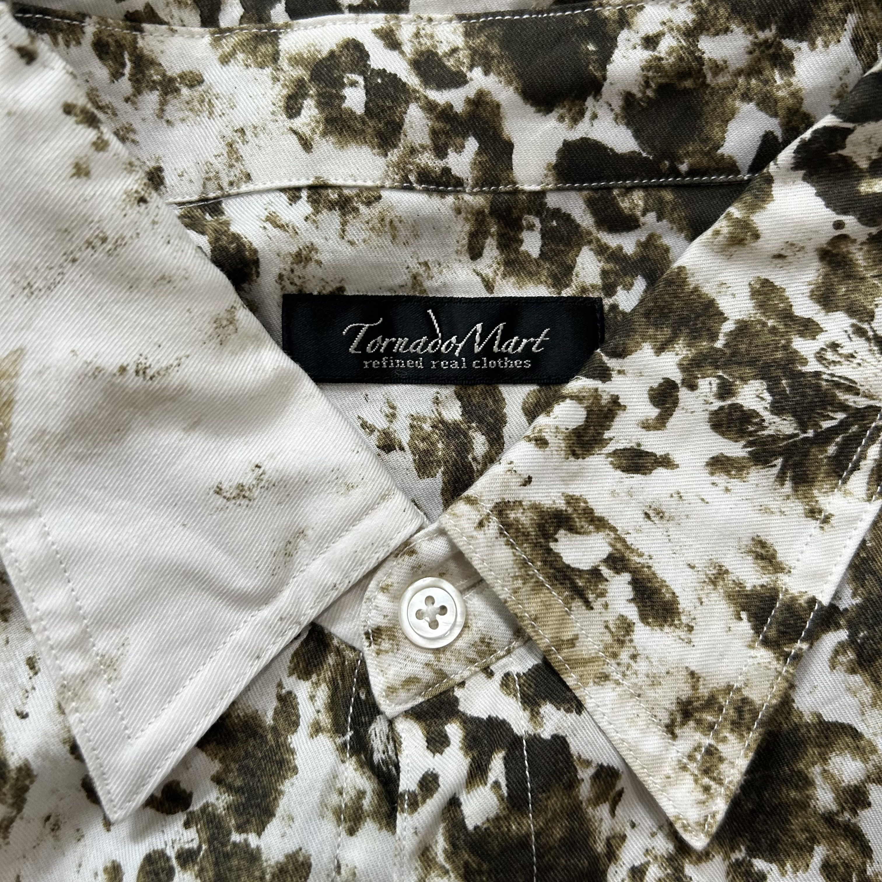 Japanese Brand × Tornado Mart Tornado Mart Cheetah Button Up Shirt Size US S / EU 44-46 / 1 - 4 Thumbnail