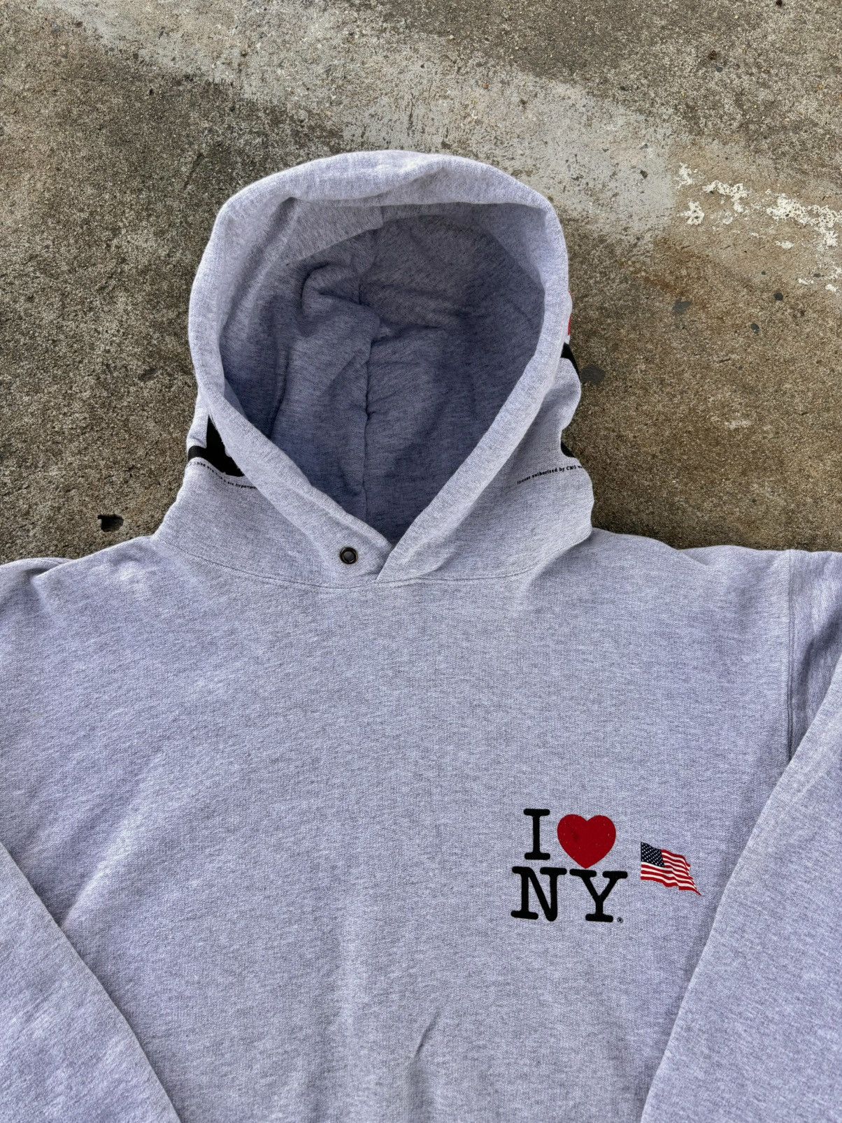 Russell Athletic VTG Russell Athletic Hoodie I ❤️ NY Size US L / EU 52-54 / 3 - 2 Thumbnail