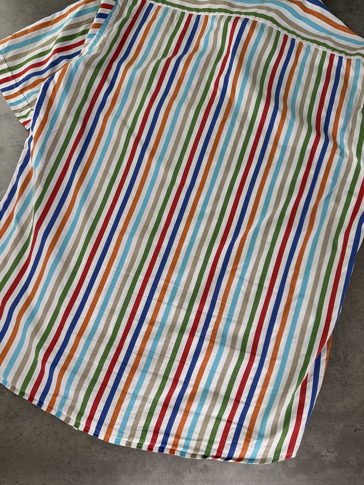 Paul & Shark Paul & Shark Stripped Shirt Short Sleeve Size US L / EU 52-54 / 3 - 14 Thumbnail