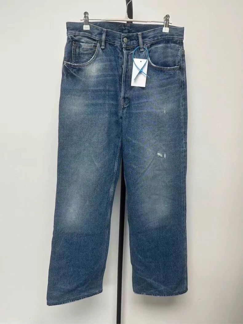 Acne Studios acne studios blue cleanfit denim pants-dmc Size US 30 / EU 46 - 1 Thumbnail