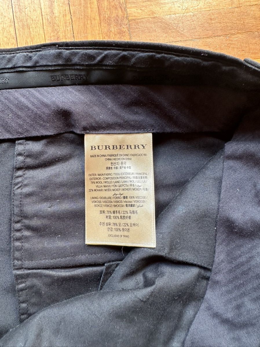 Burberry Chino trousers Burberry Size 36R - 4 Thumbnail