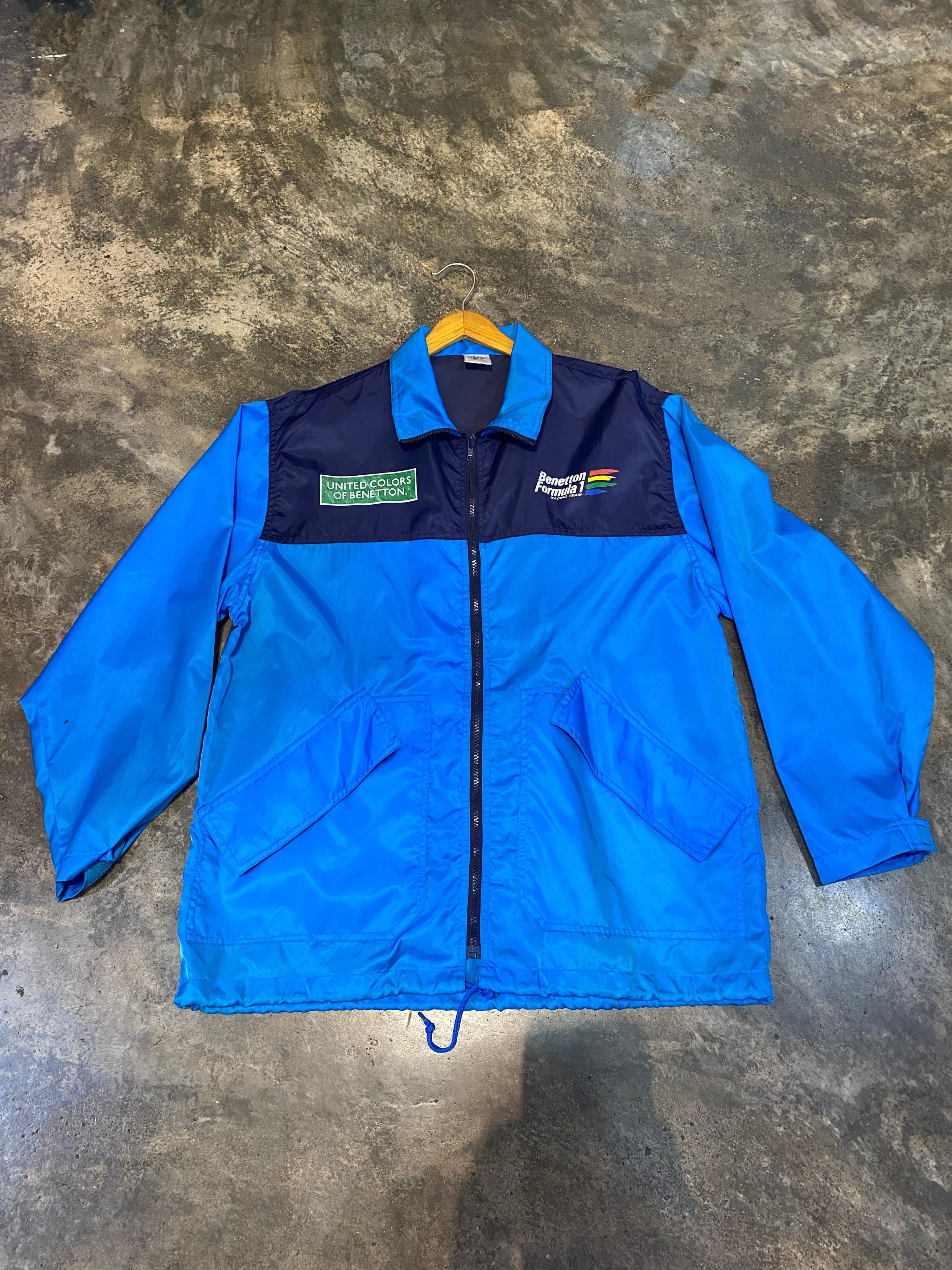 Vintage United Colour of Benetton Formula 1 windbreaker