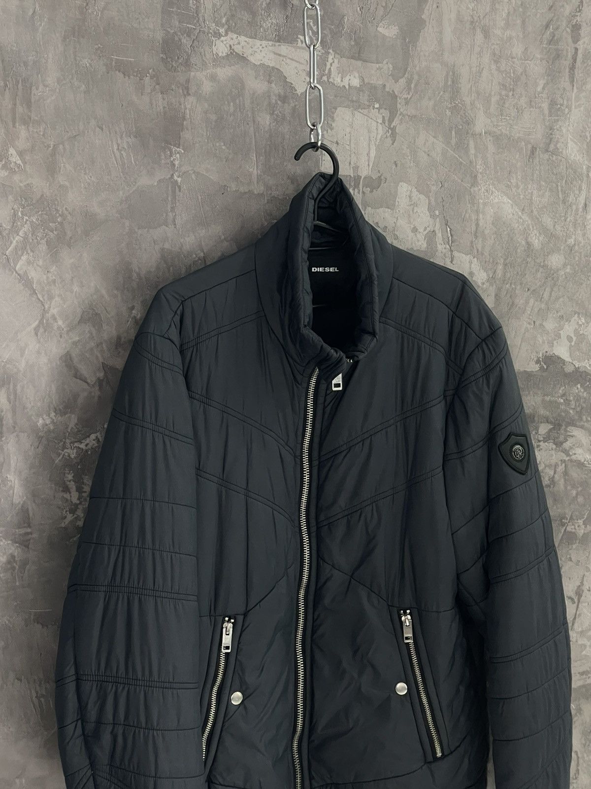 Diesel × Vintage Diesel Bomber Jacket With Multi Zip Design Size US XL / EU 56 / 4 - 7 Thumbnail