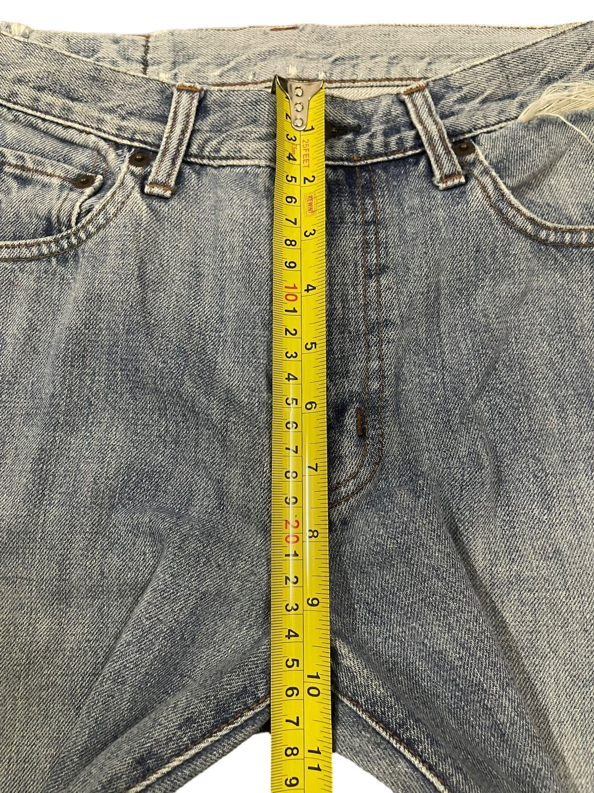 Hysteric Glamour Vintage Japanese Brand Blue Wash Style Flare Jeans Size US 28 / EU 44 - 13 Thumbnail