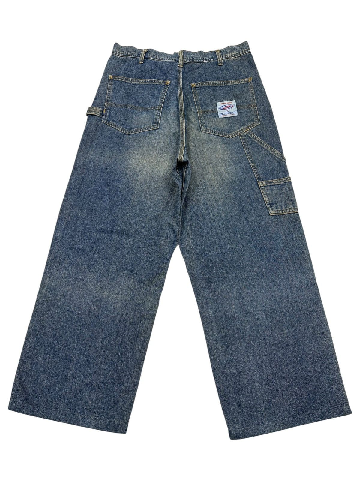 Undercover LIGHTNING BOLT BAGGY CARPENTER DENIM JEANS Size US 32 / EU 48 - 1 Thumbnail