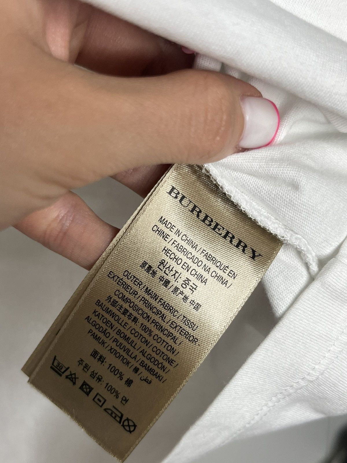 Burberry Burberry t shirt Size US S / EU 44-46 / 1 - 3 Thumbnail