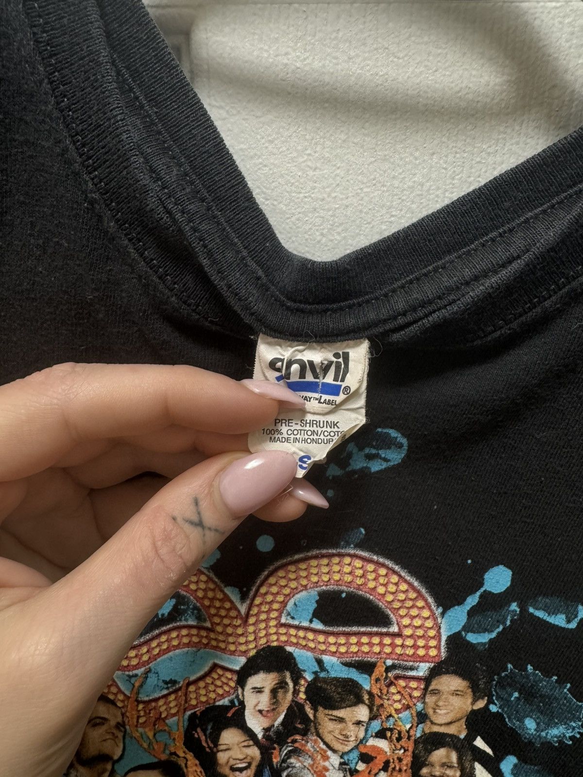 Anvil Anvil Glee Musical Live Tour 2011 Vintage Merch Black Shirt Size US S / EU 44-46 / 1 - 5 Thumbnail
