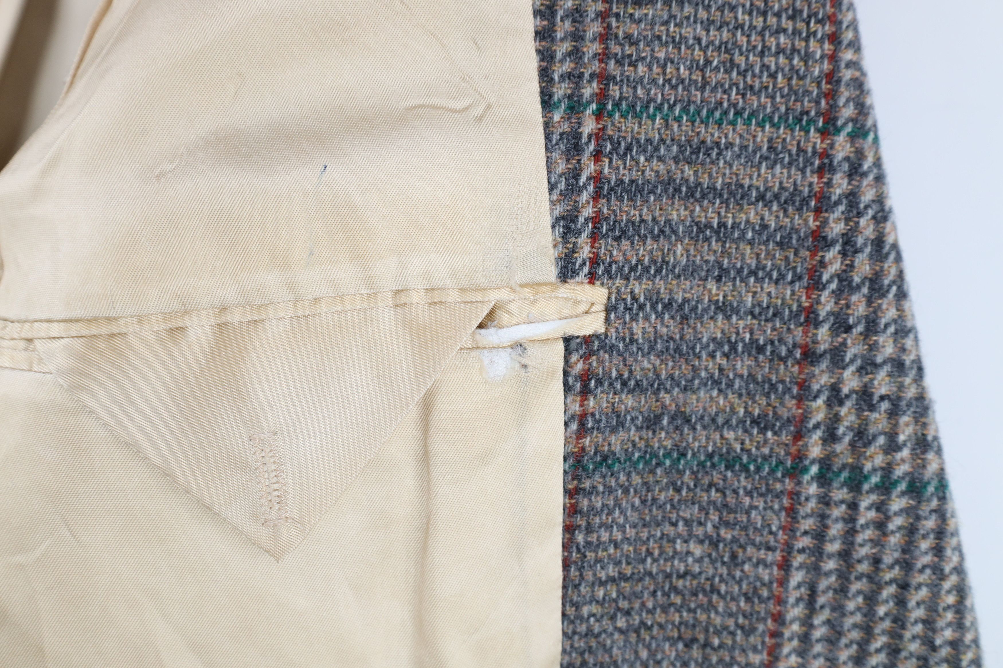 Vintage Vintage 70s Streetwear Houndstooth Plaid Blazer Jacket USA Size US XL / EU 56 / 4 - 11 Thumbnail