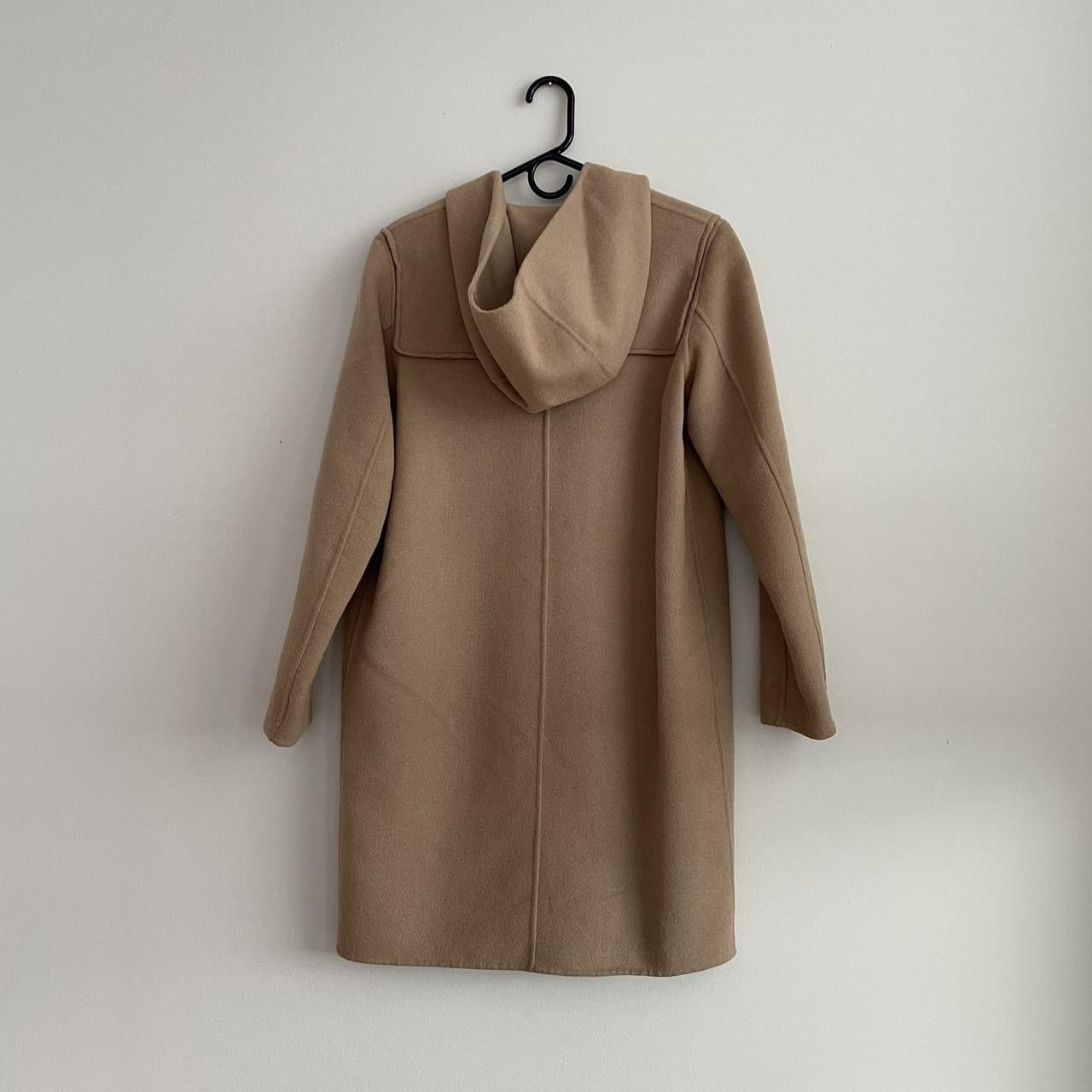 Sandro Sandro women's camel wool coat with hood zipped Size XS / US 0-2 / IT 36-38 - 2 Thumbnail