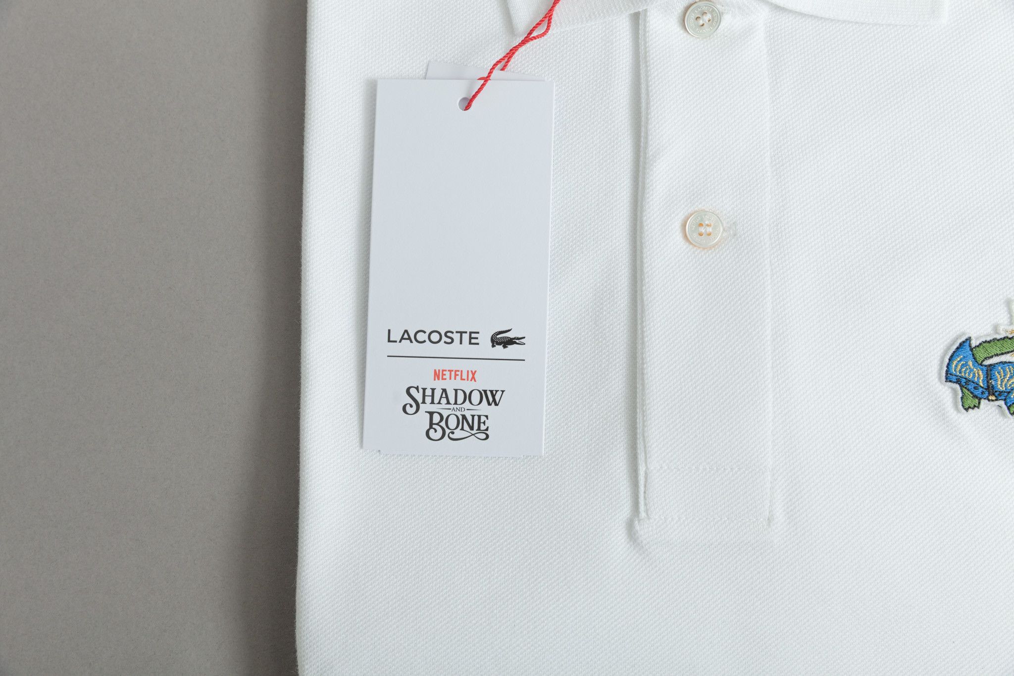 Lacoste Lacoste X Netflix Shadow & Bone Polo Shirt Size US S / EU 44-46 / 1 - 3 Thumbnail