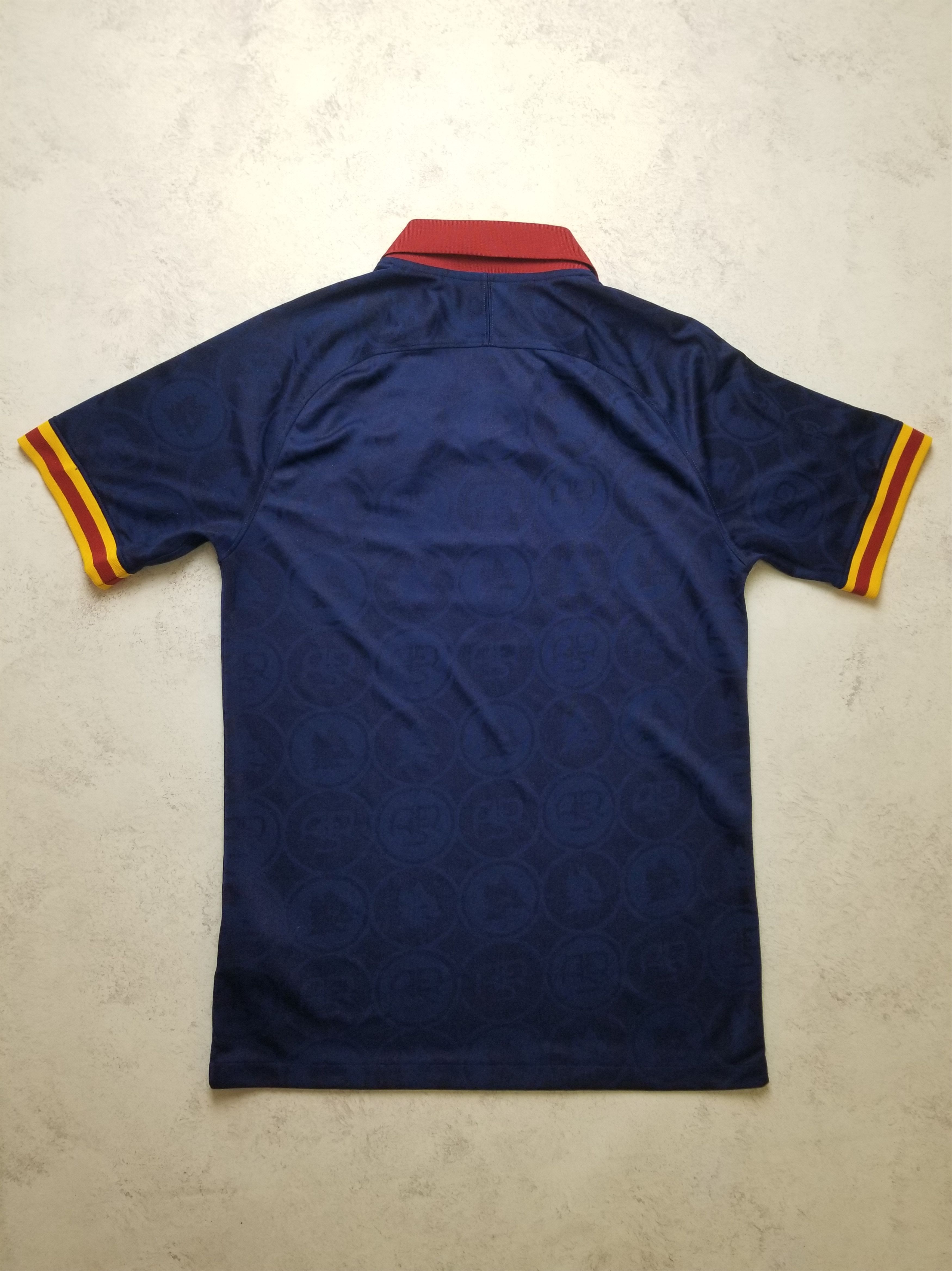Nike NIKE AS Roma Third Kit Soccer Jersey Blue 2019 / 2020 Size US S / EU 44-46 / 1 - 2 Thumbnail