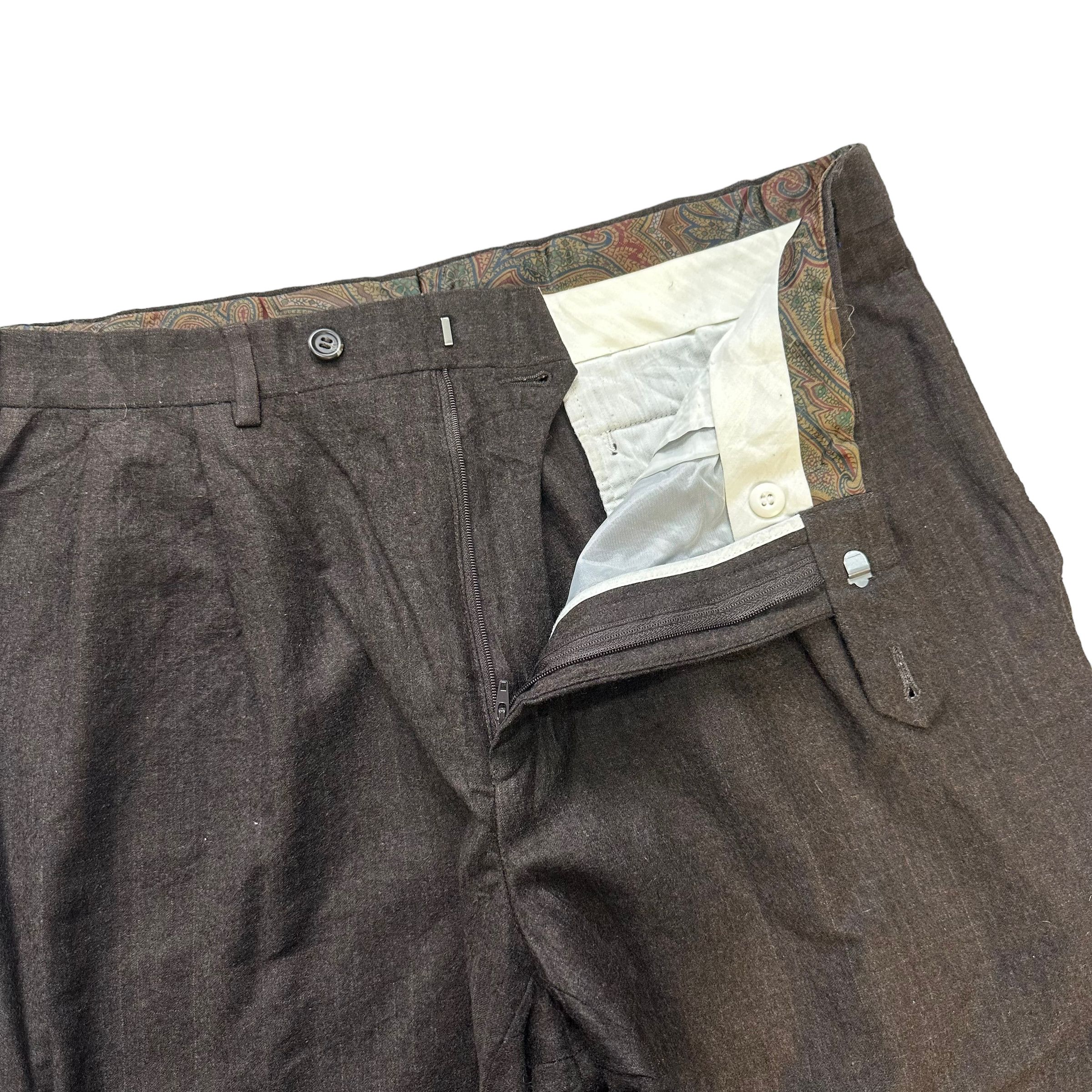 Ralph Lauren RALPH LAUREN WOOL TROUSERS #7622-158 Size US 35 - 3 Thumbnail