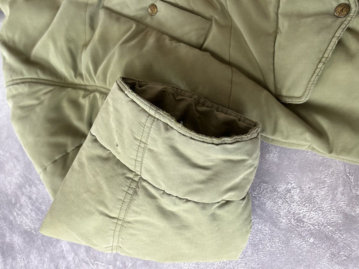 Saint Laurent Paris Vintage 90s Winter YSL Jacket Heavy Parka Jacket Size US L / EU 52-54 / 3 - 18 Thumbnail