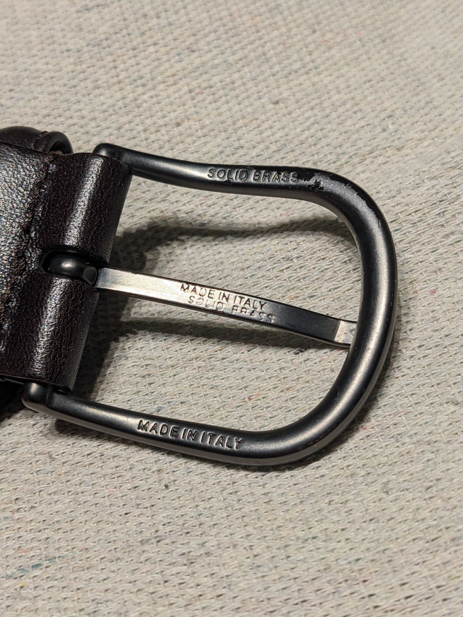 Andersons Anderson's Stretch woven leather belt men's 30 Size 30 - 4 Thumbnail