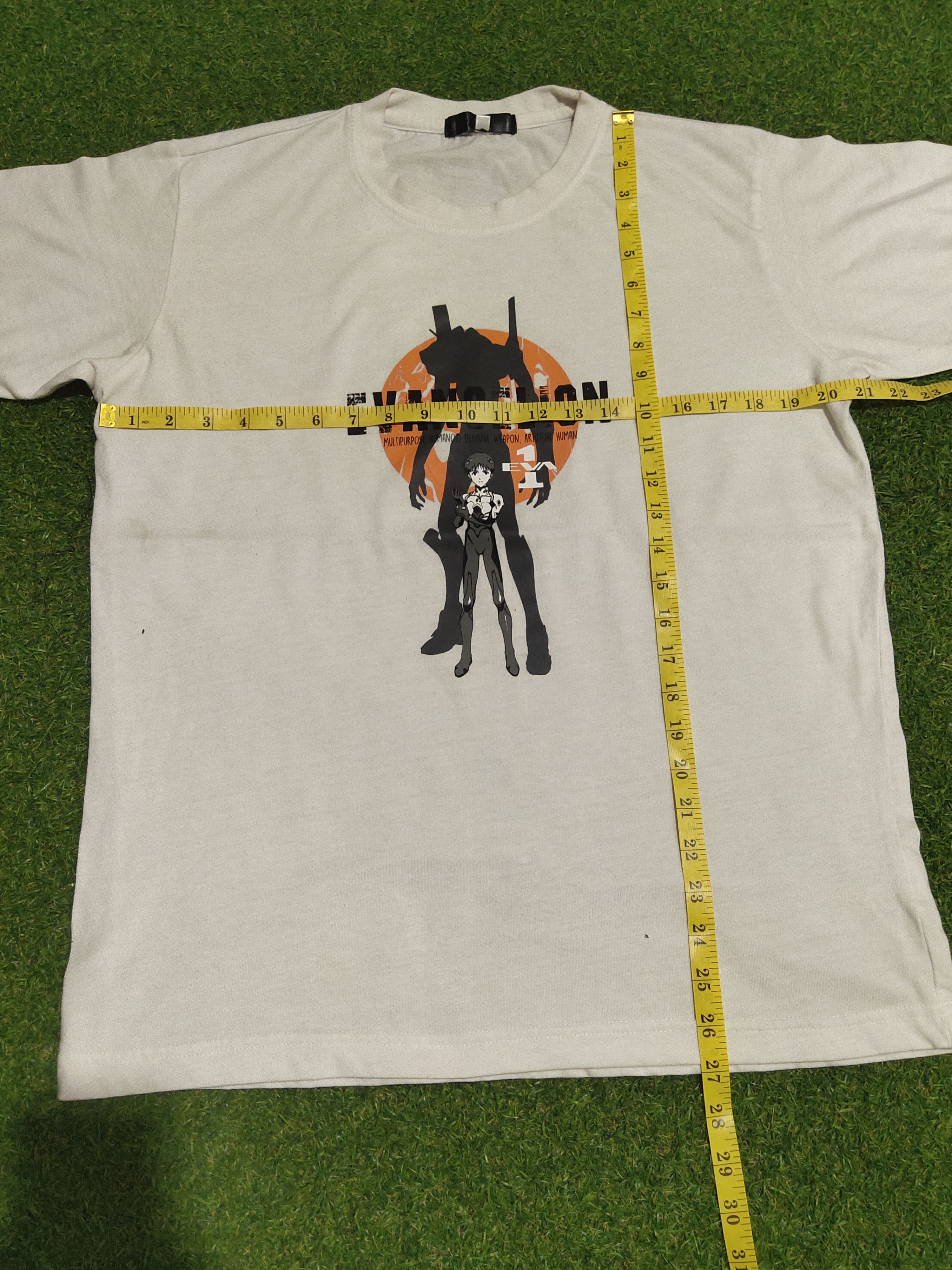 Anime × Vintage Vintage Rare Evangelion Shinji Ikari Unit 01 Anime Movie Size US L / EU 52-54 / 3 - 4 Thumbnail