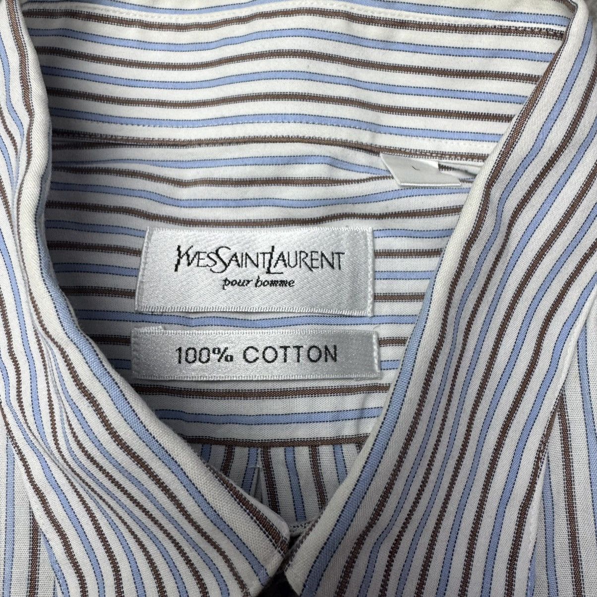 Yves Saint Laurent Yves Saint Laurent Shirt vintage Size US L / EU 52-54 / 3 - 6 Thumbnail