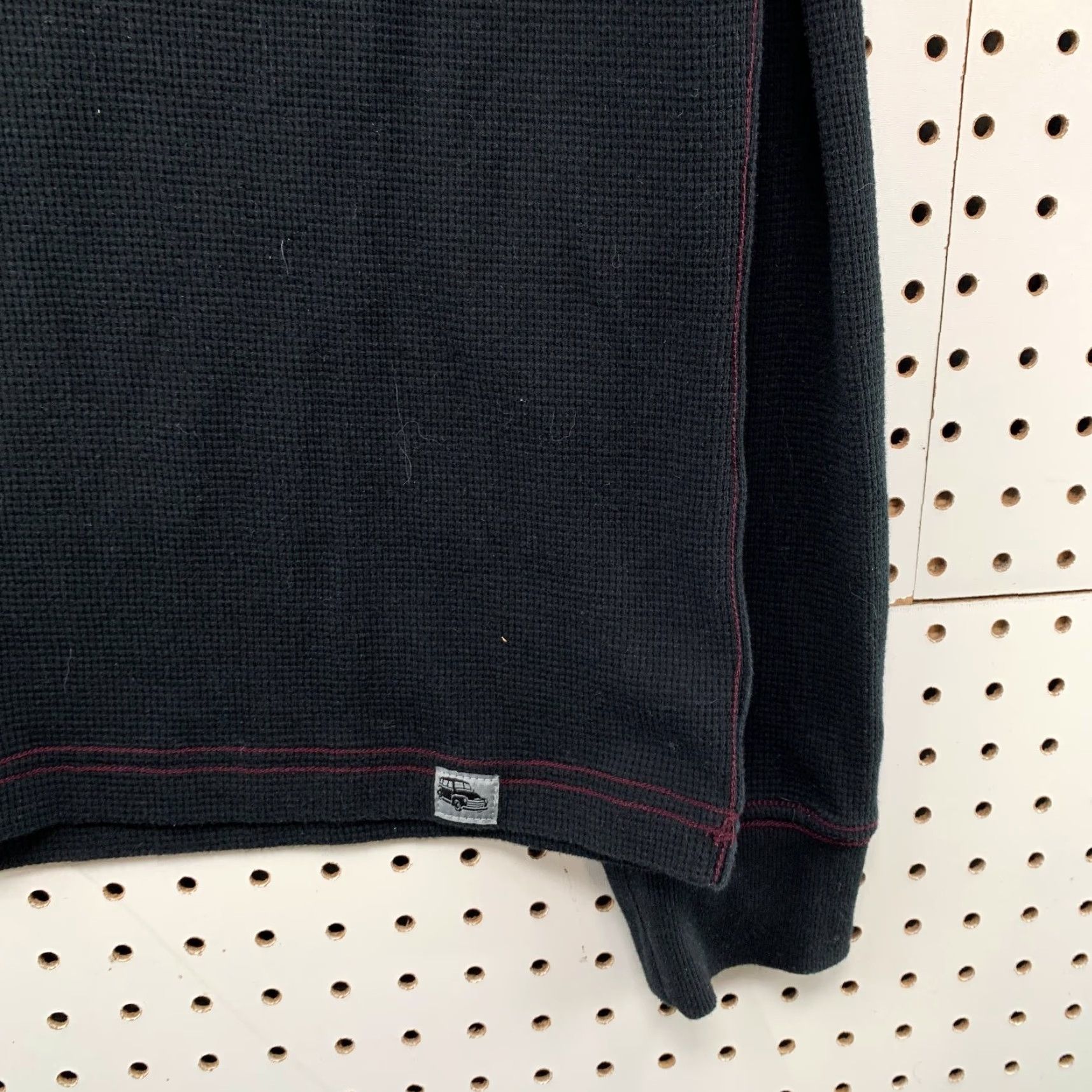 Needles Iron Needle Thermal Shirt Mens L Black Door County Long Sleeve Biker Size US L / EU 52-54 / 3 - 7 Thumbnail
