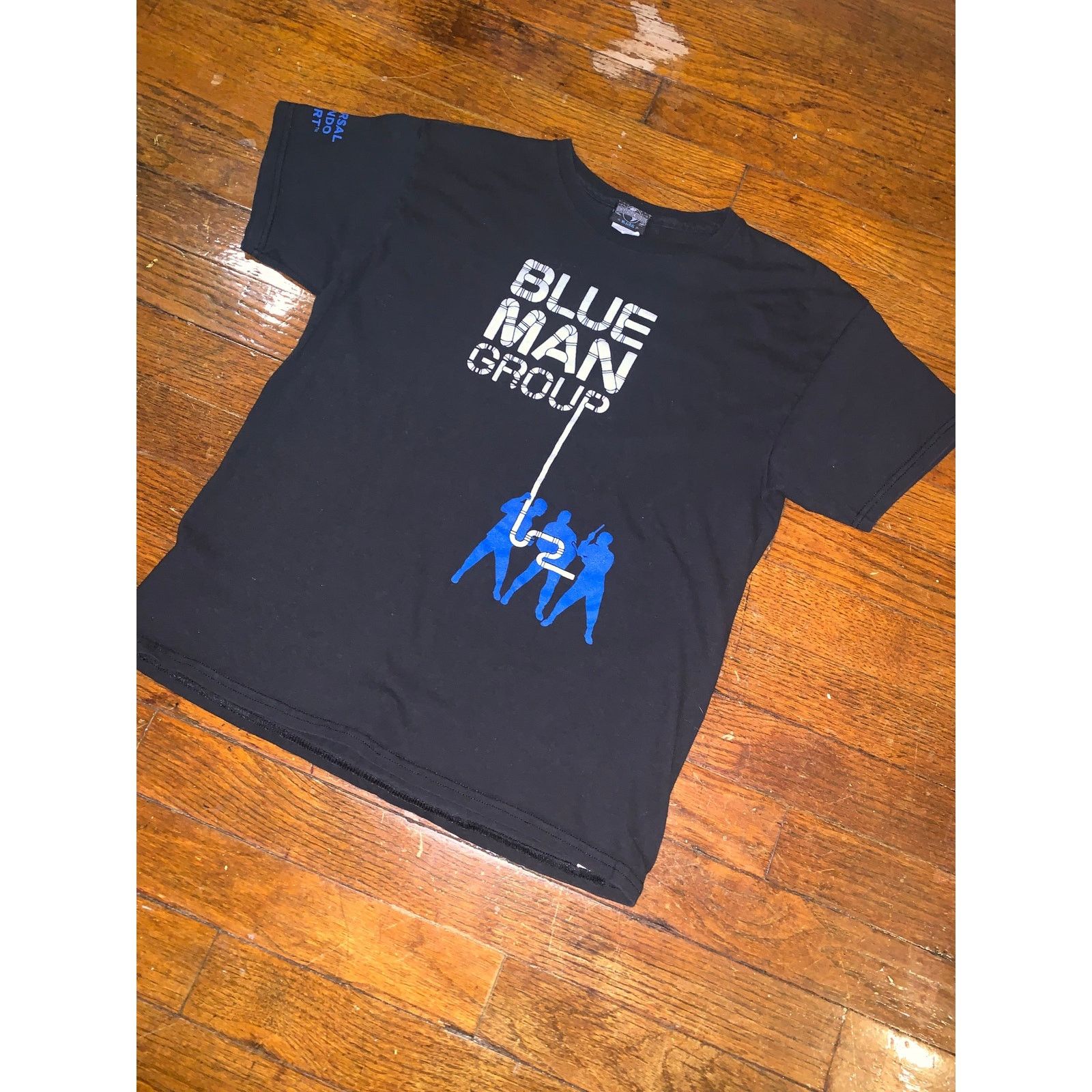 Other × Universal Studios × Vintage Blue Man Group Universal Studio T Shirt Black Baby Tee Y2K S Size S / US 4 / IT 40 - 2 Thumbnail