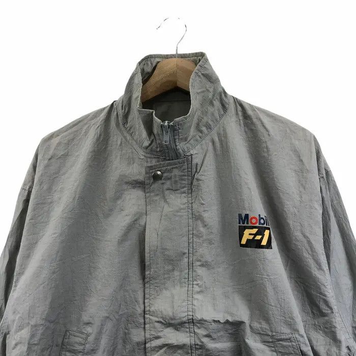 Vintage Vtg 90’ MOBIL F-1 RACING Team Formula 1 Jacket Motorsport Size US XL / EU 56 / 4 - 2 Thumbnail