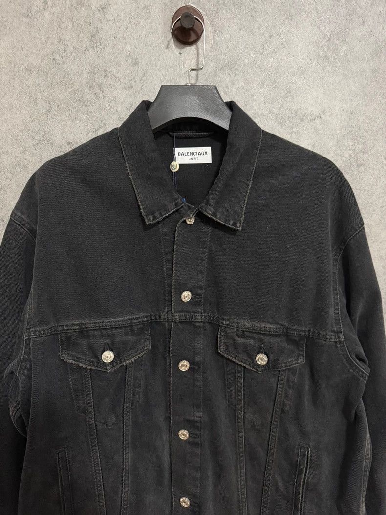 Balenciaga Balenciaga Solid Graffiti Single Breasted Lapel Long Sleev Size US XS / EU 42 / 0 - 4 Thumbnail